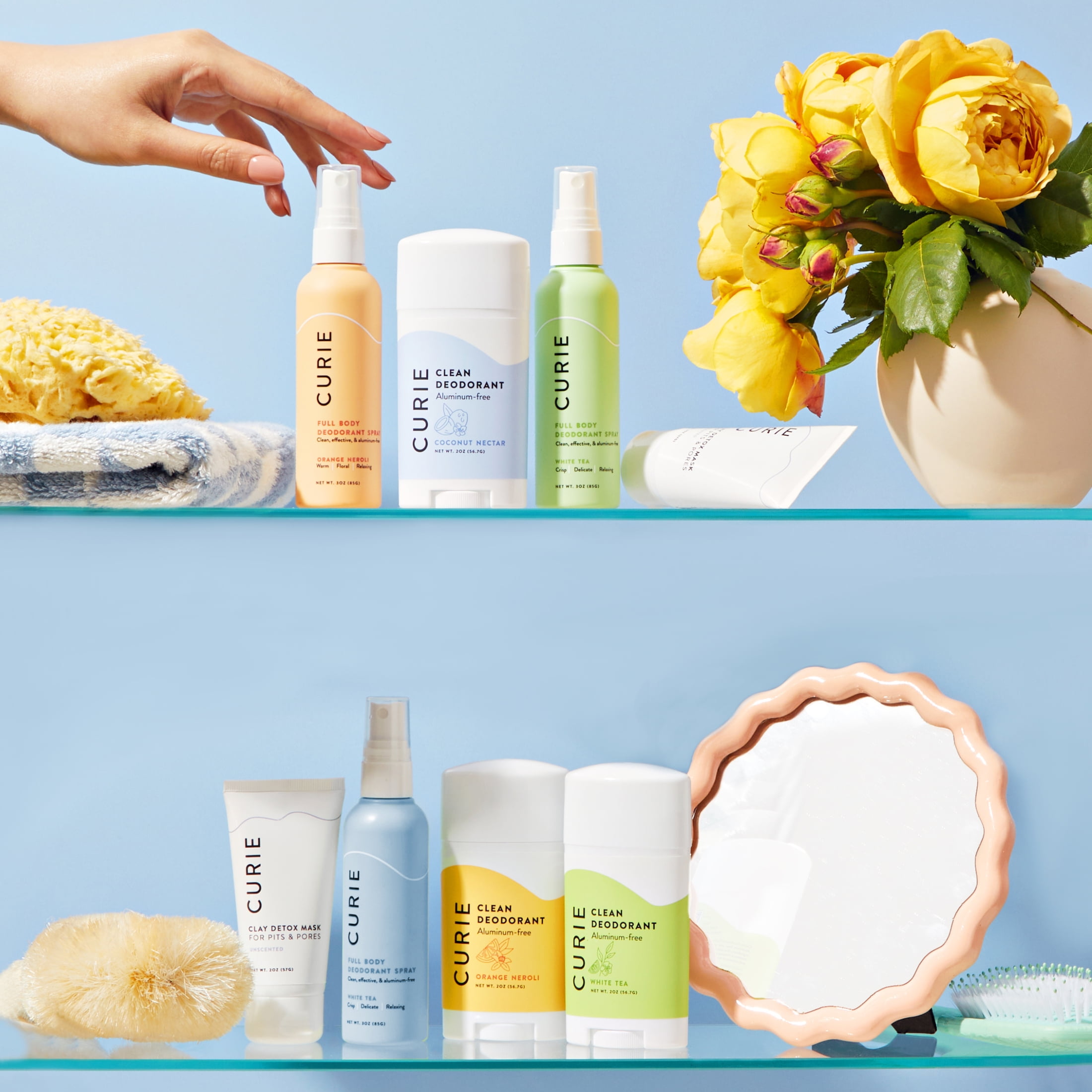 (3 pack) Curie Whole Body Deodorant, Coconut Nectar, Aluminum-Free, for Men and Women, 3 fl oz, New - Image 6