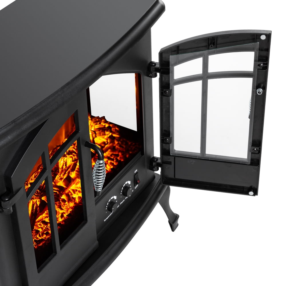 e-Flame USA Jasper Portable Electric Fireplace by Black - Image 9