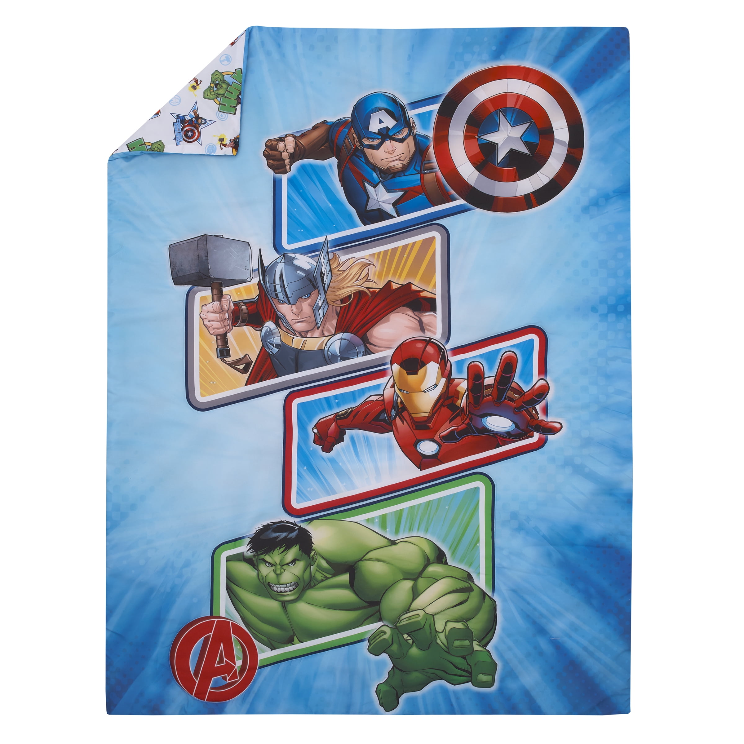 Marvel The Avengers I Am A Hero 4 Piece Toddler Bed Set - Image 7