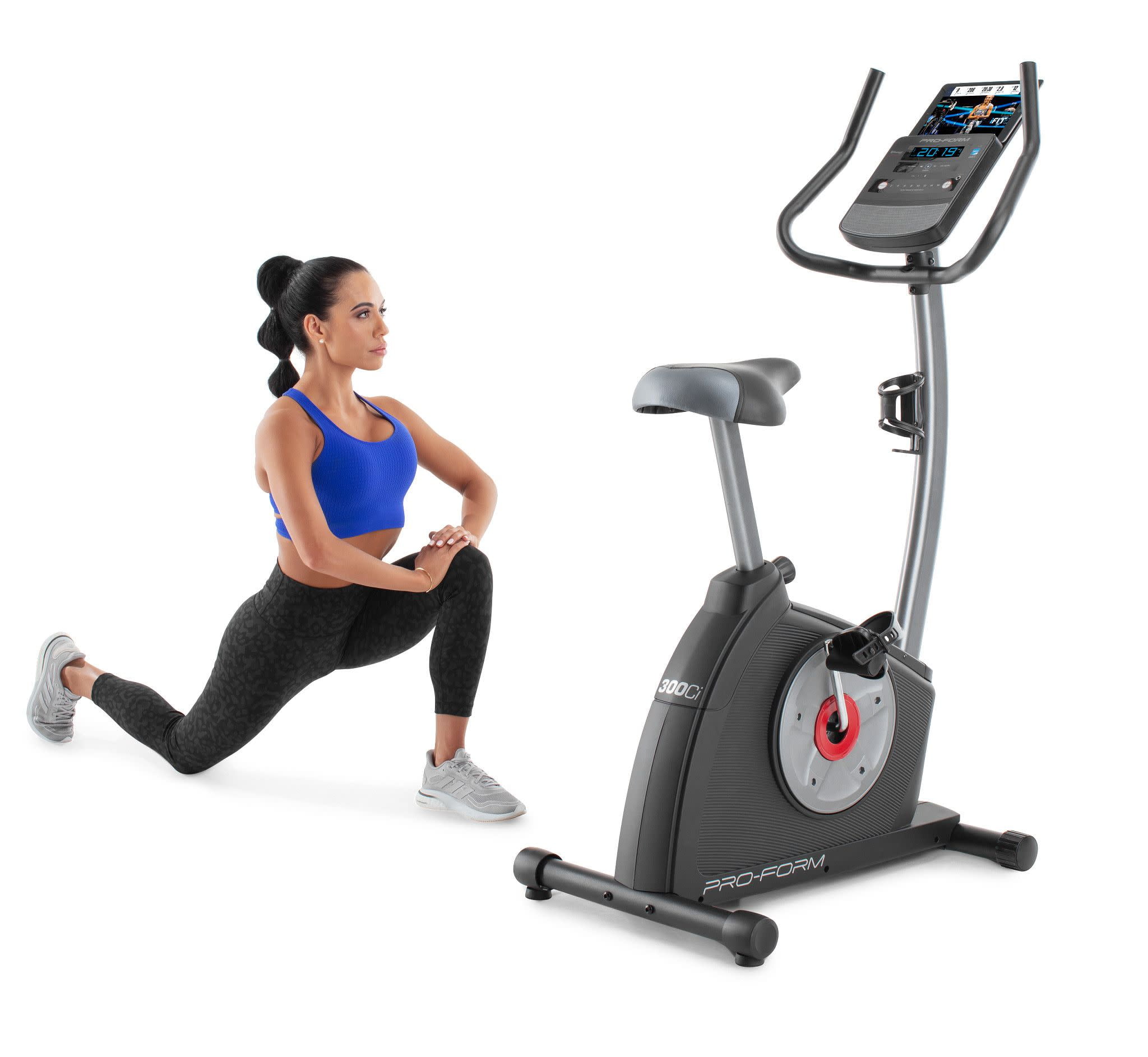ProForm Cycle Trainer 300 Ci Upright Stationary Exercise Bike, Compatible with iFIT Personal Training - Image 9
