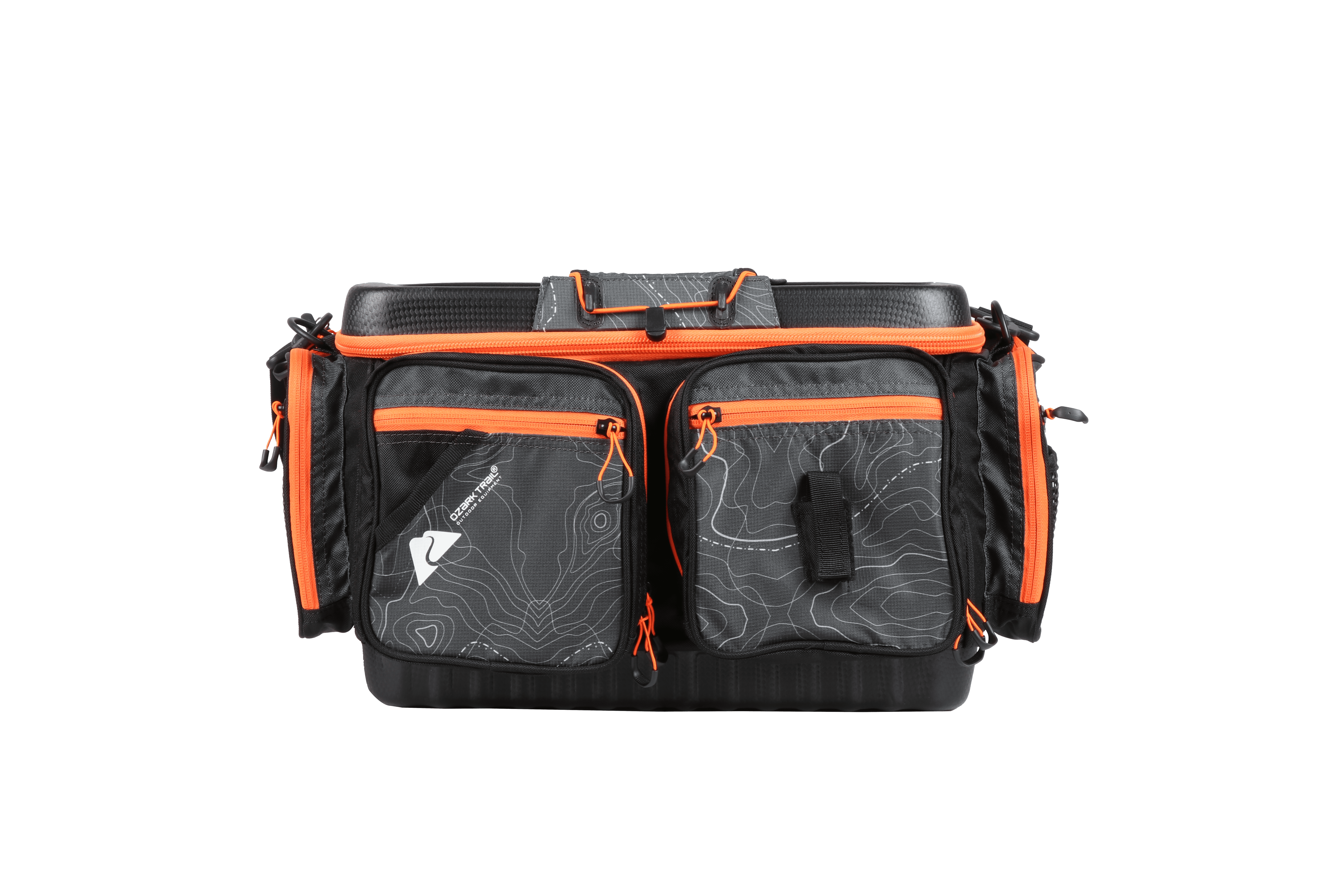 Ozark Trail 3700 Pro Large Quick Access Horizontal Fishing Tackle Box and Bait Bag, Material Polyester - Image 3