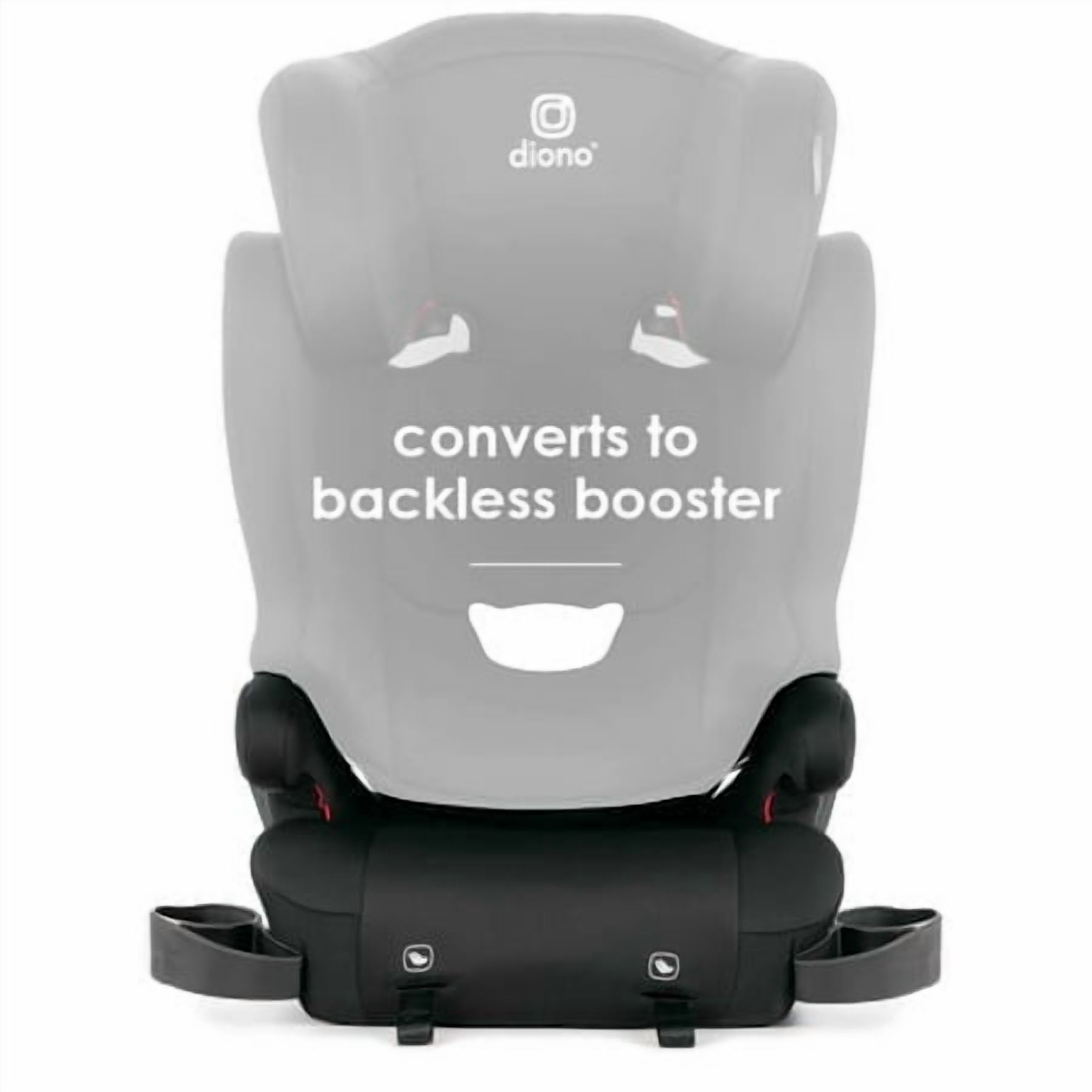 Diono Cambria 2 Latch 2-in-1 XL Highback Booster Car Seat, Black - Image 4