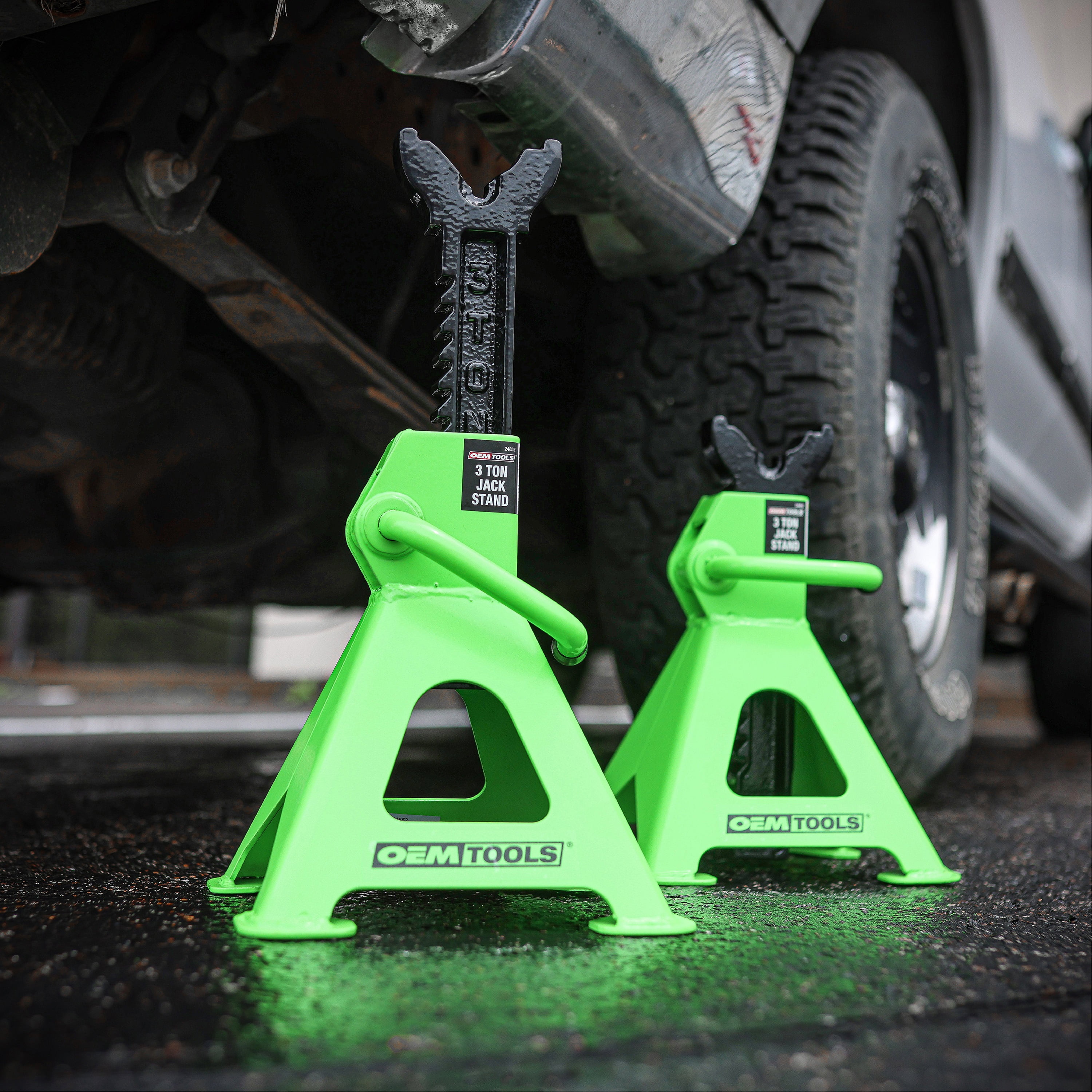 OEMTools 3 Ton Jack Stands, 2 Piece - Image 11