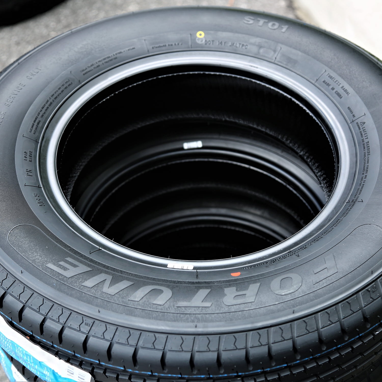 Pair of 2 Fortune ST01 Steel Belted ST235/85R16 235/85R16 125/121M E 10 Ply Trailer Tires - Image 10