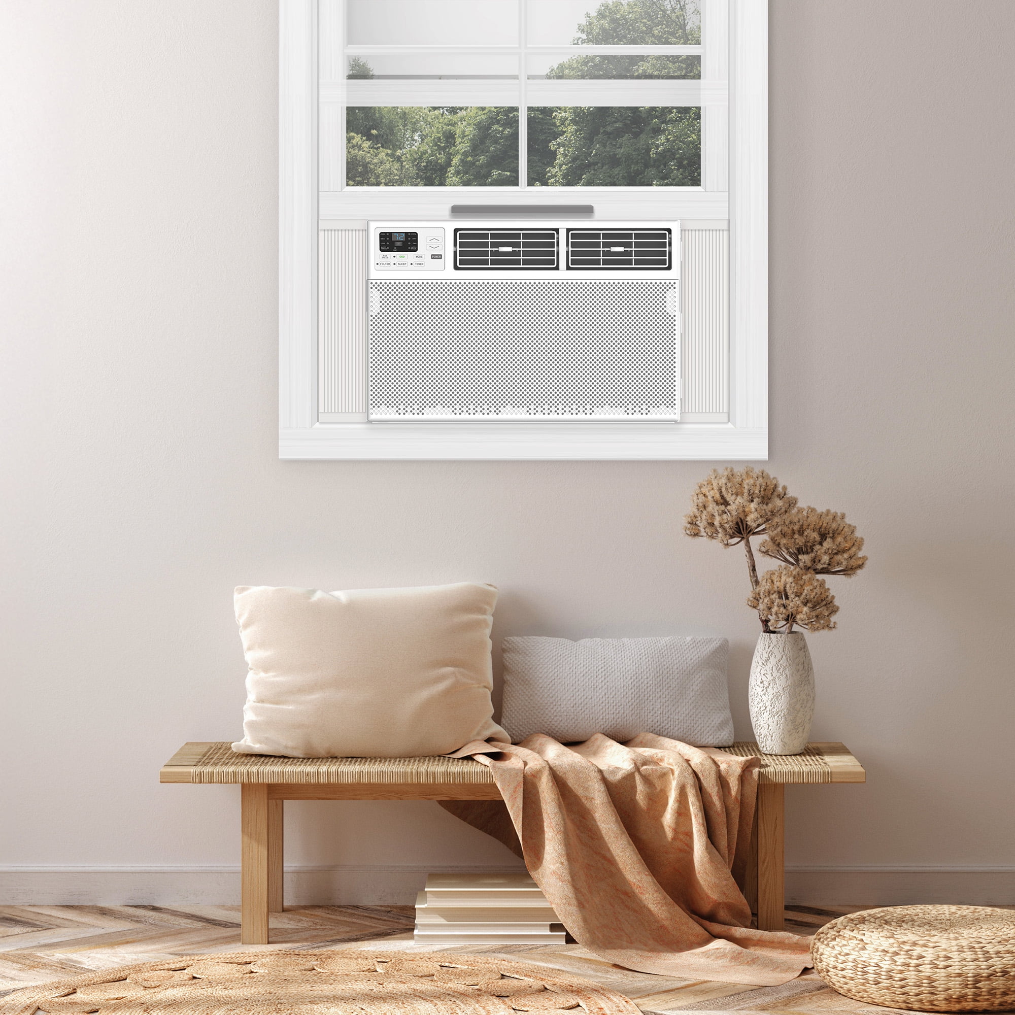 TCL 14,000 BTU Smart Window Air Conditioner, Fan & Dehumidifier, 700 Sq. Ft., Remote Control, Works with Alexa/Google Assistant, W14W92-4 - Image 7