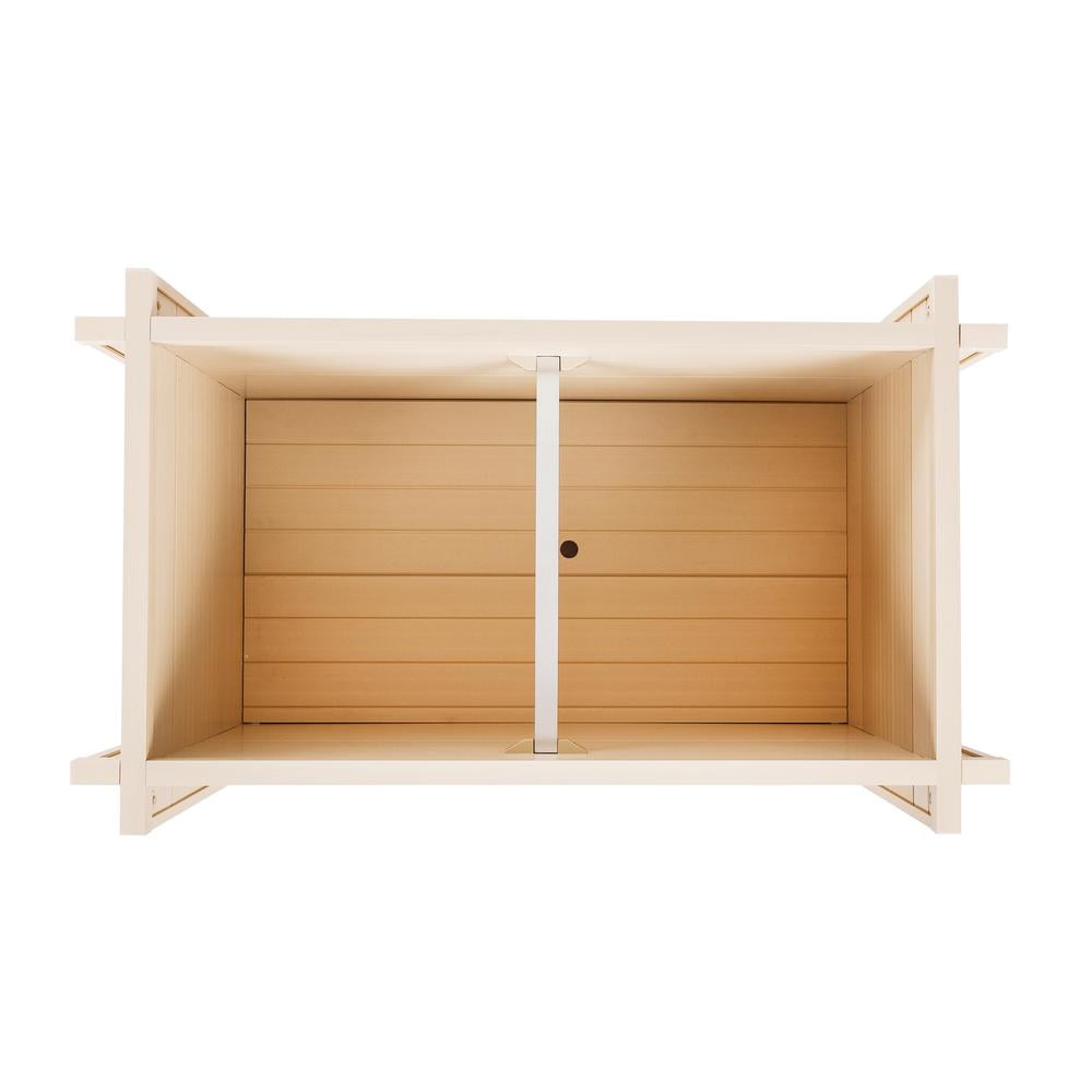 New Age Garden 30" Rectangular Planter in Maple - Image 4