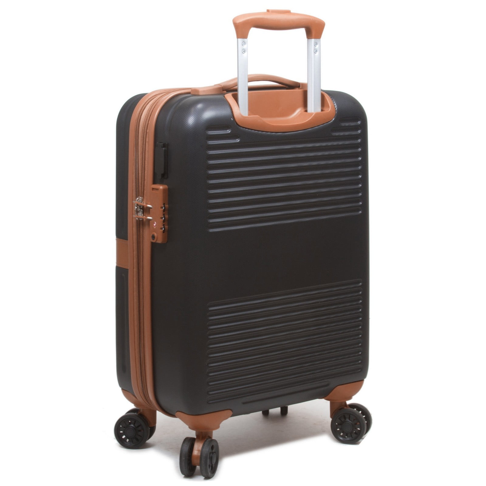 World Traveler Garland Hardside 3-Piece Luggage Set With USB Port - Black - Image 3