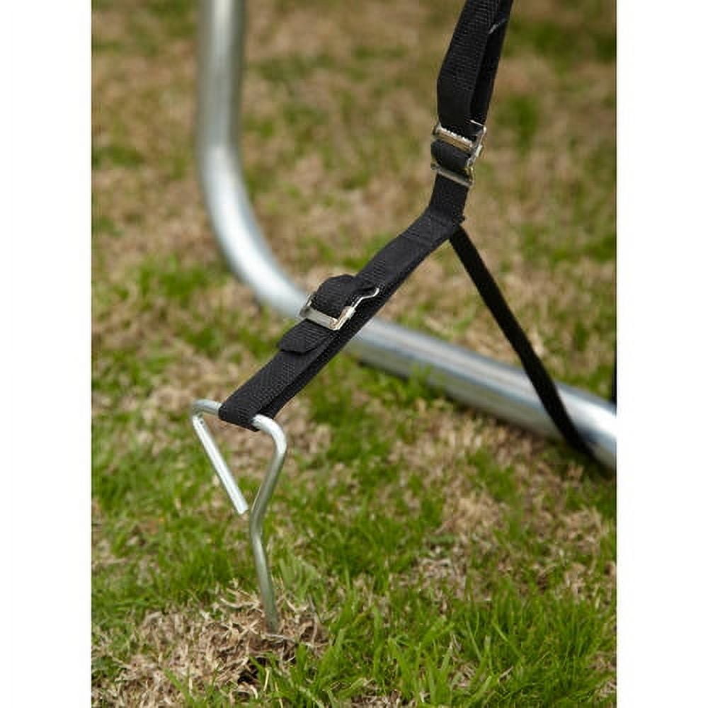 Jumpking Trampoline Ground 16" Anchor And 38" Adjustable Ladder Combo - Image 7