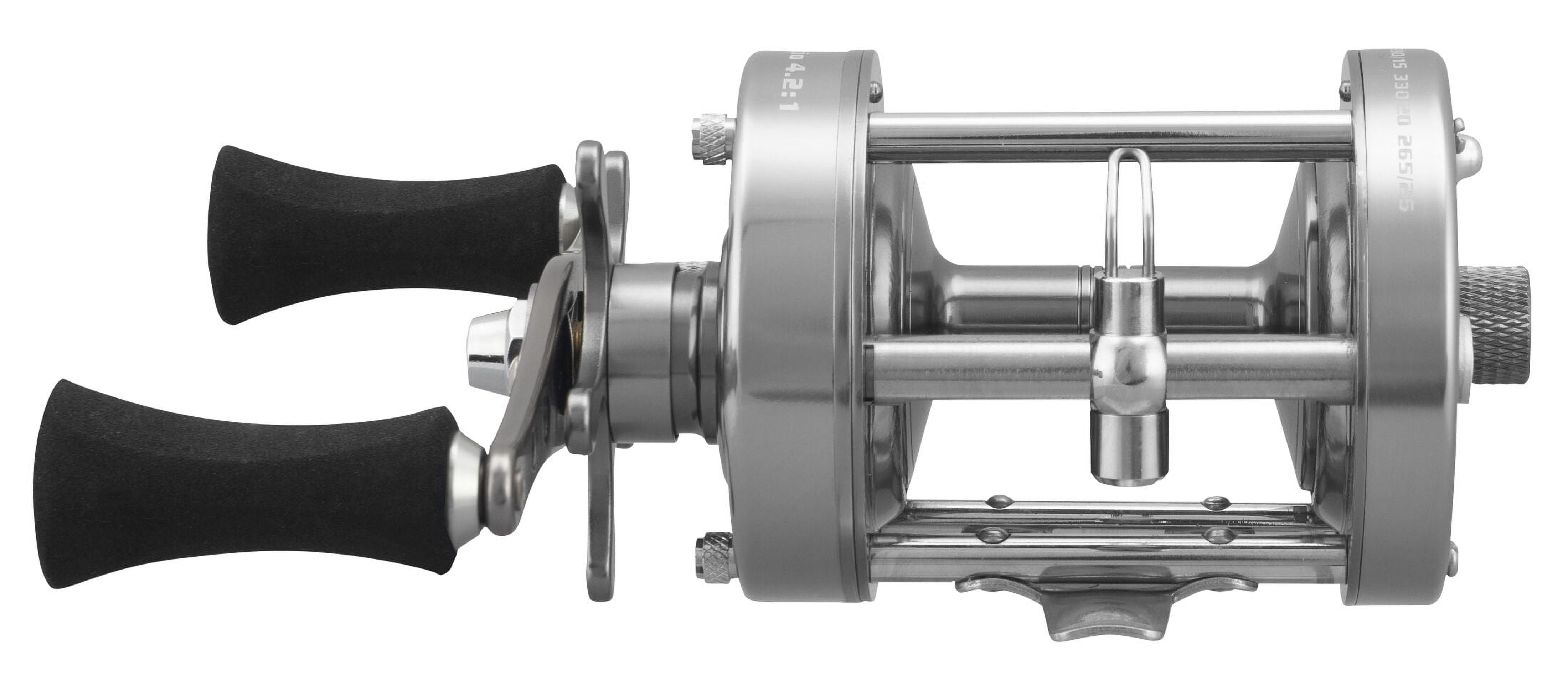 Lew's Laser XL Baitcast Fishing Reel, Size 60 Reel, Silver - Image 6