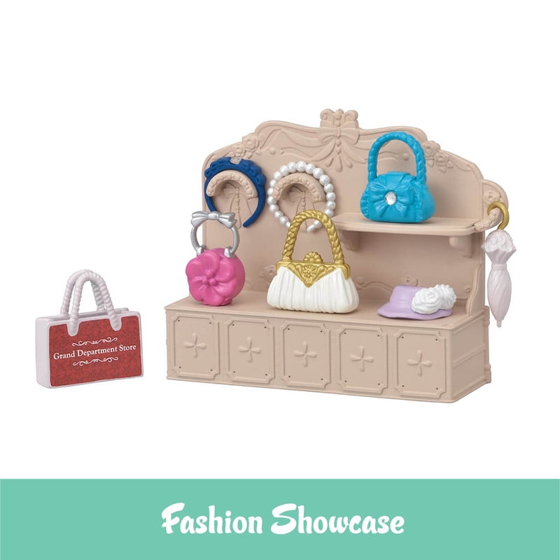 Calico Critters Town Series Grand Department Store Gift Set, Fashion Dollhouse Playset with Figure, Shops and Accessories - Image 3