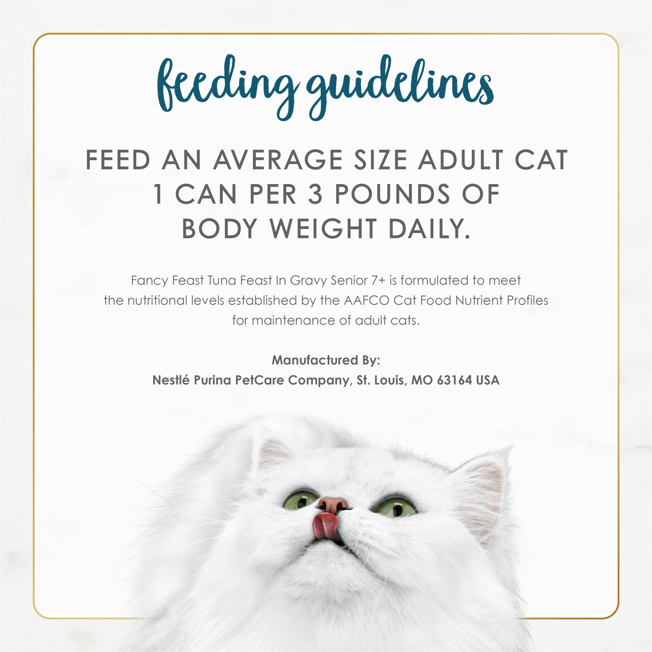 (24 pack) Purina Fancy Feast Senior Minced Kitten Food, Wet Cat Food, Tuna in Gravy, 3 oz Can - Image 9