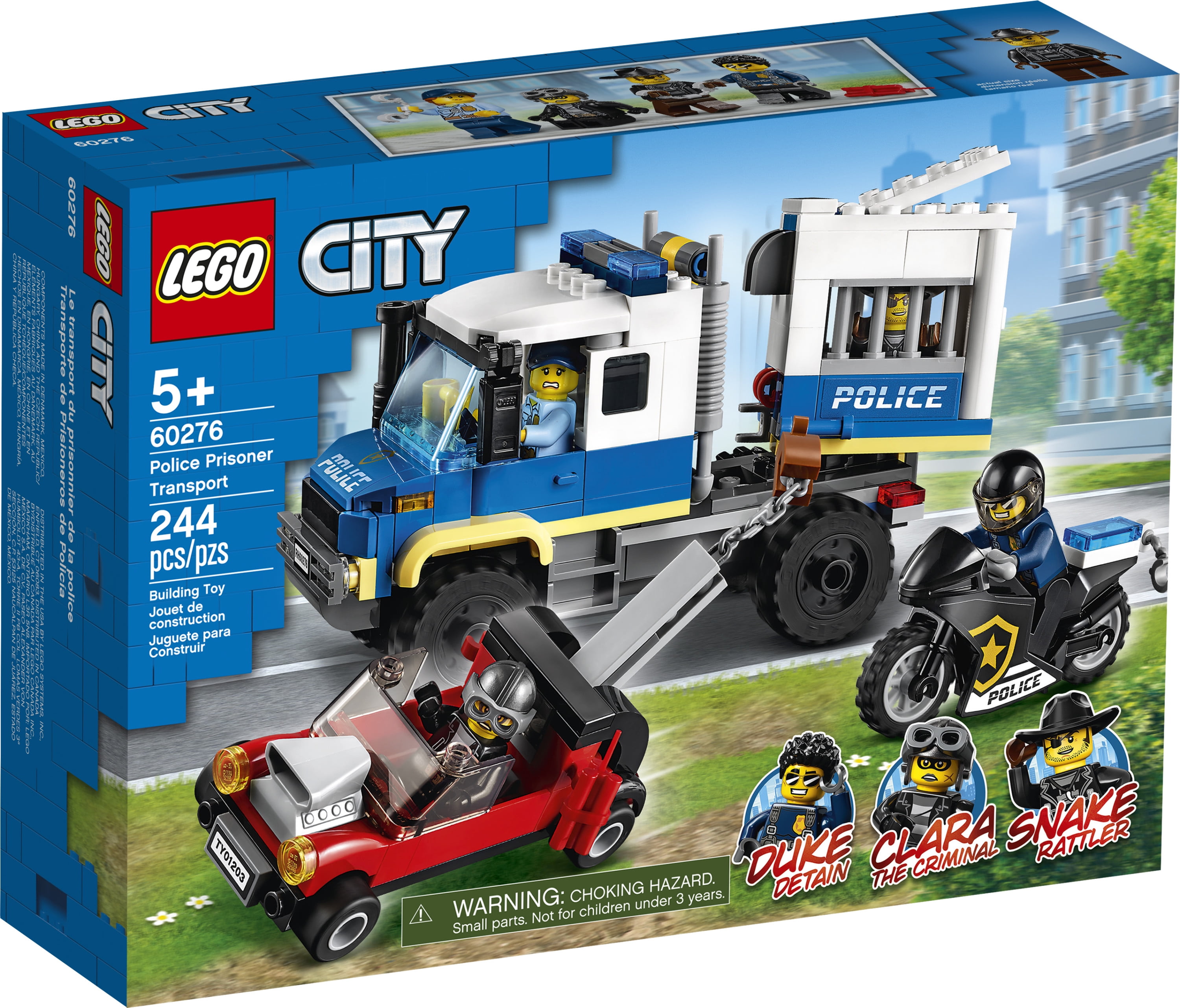 LEGO Police Prisoner Transport 60276 Building Set (244 Pieces) - Image 4