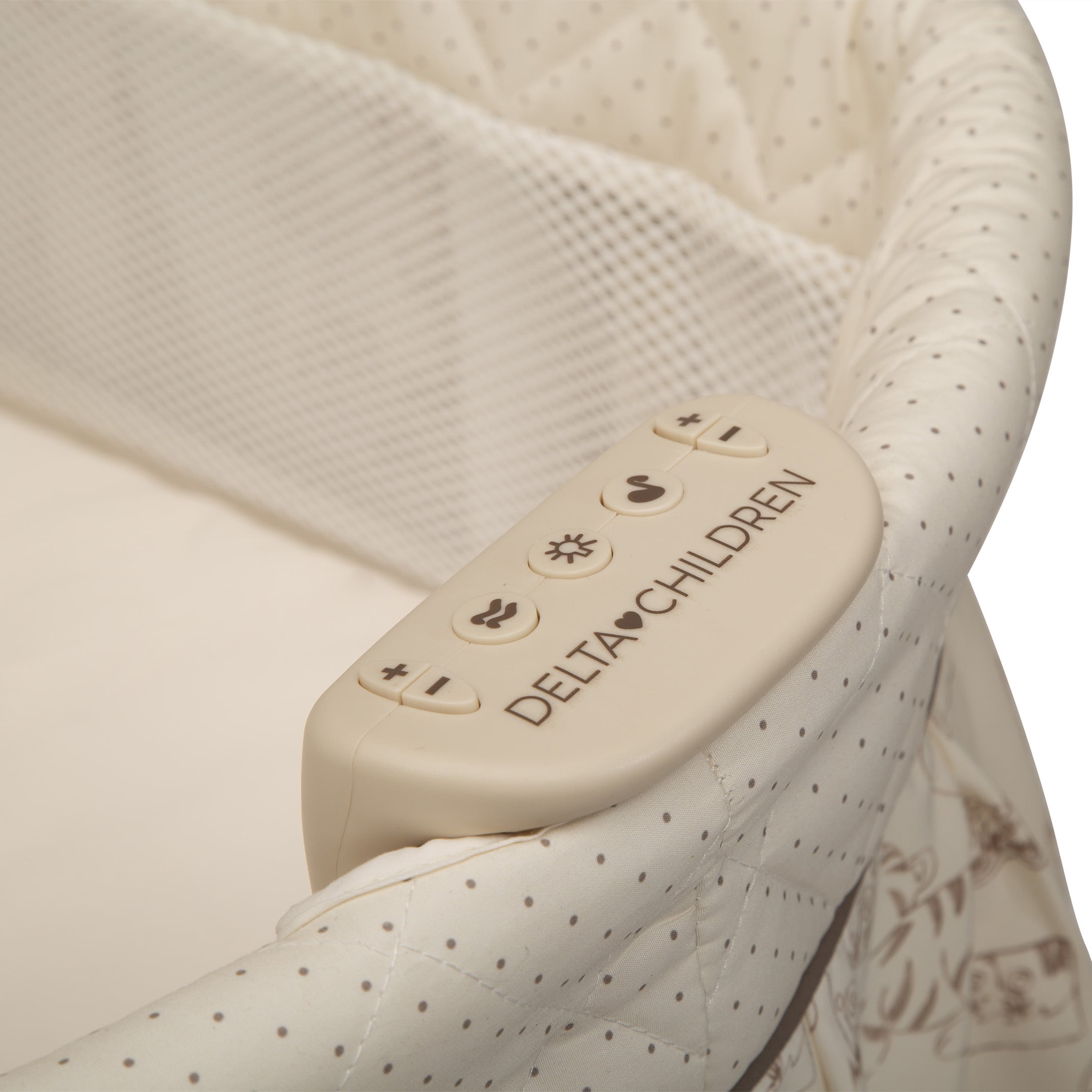 Delta Children Rocking Bassinet, Playtime Jungle - Image 4