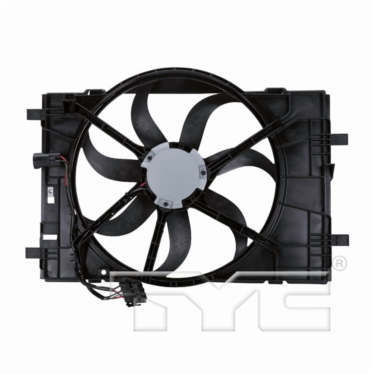 TYC 621400 COOLING FAN ASSEMBLY ( Fits: Ford Lincoln Mercury) Fits 2006 Mercury Milan - Image 4