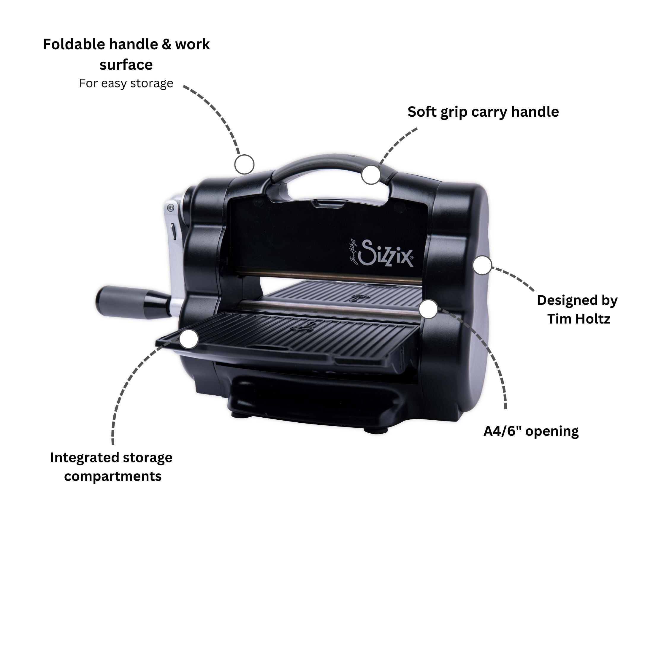 Tim Holtz Big Shot Foldaway-Black - Image 2