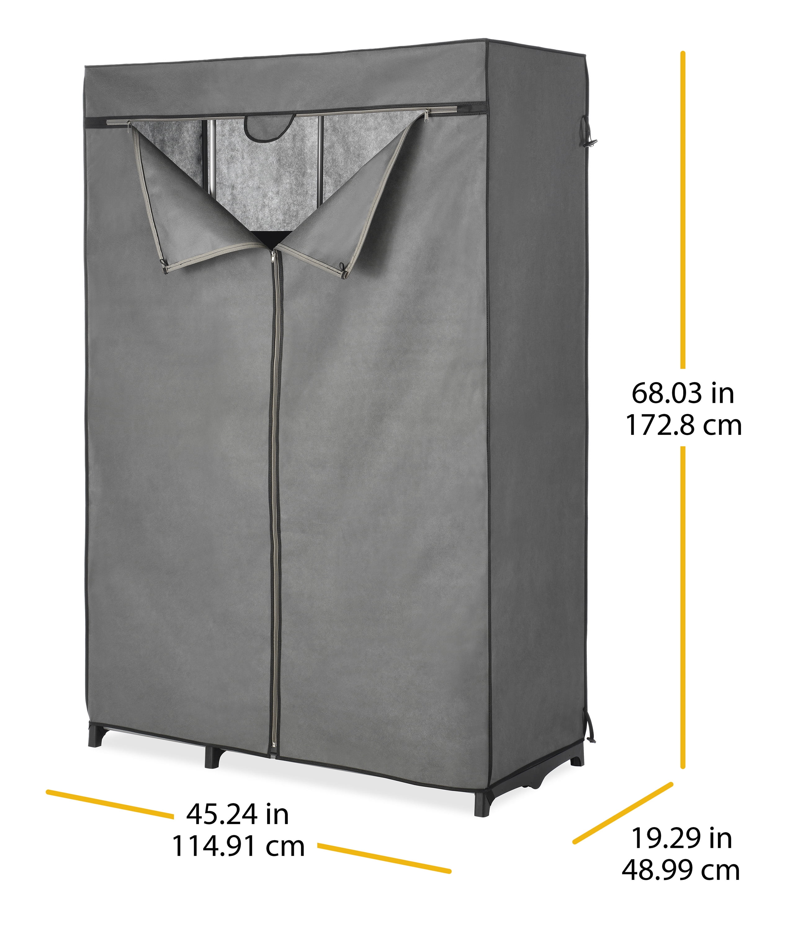 Whitmor Deluxe Utility Closet Organizer - 6 Shelves - Metal - Removable Cover - Adult Use - Image 8