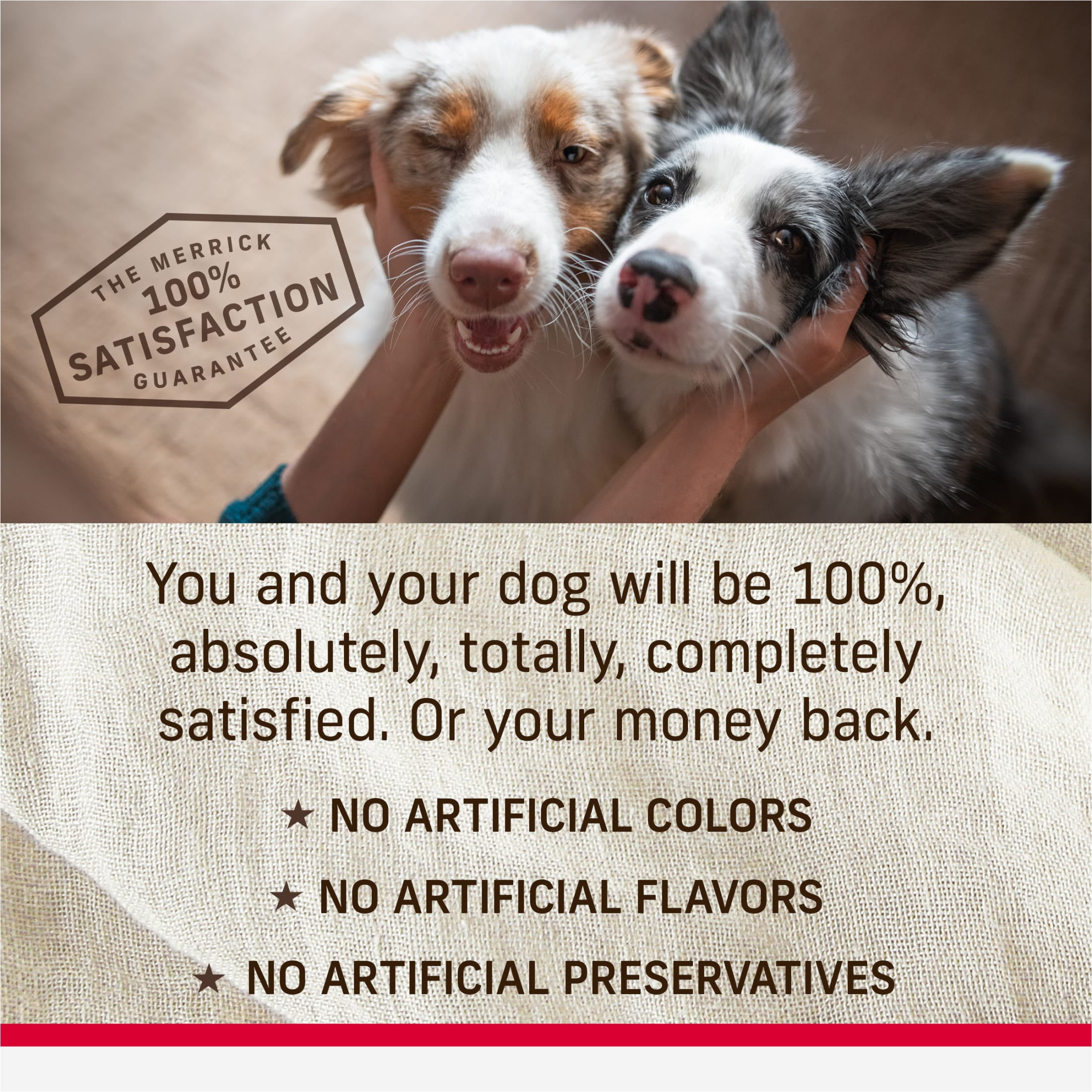 Merrick Backcountry Healthy Grains Kibble With Freeze Dried Raw Pieces, Great Plains Red Meat Recipe Dog Food, 20.0 lb. Bag - Image 6