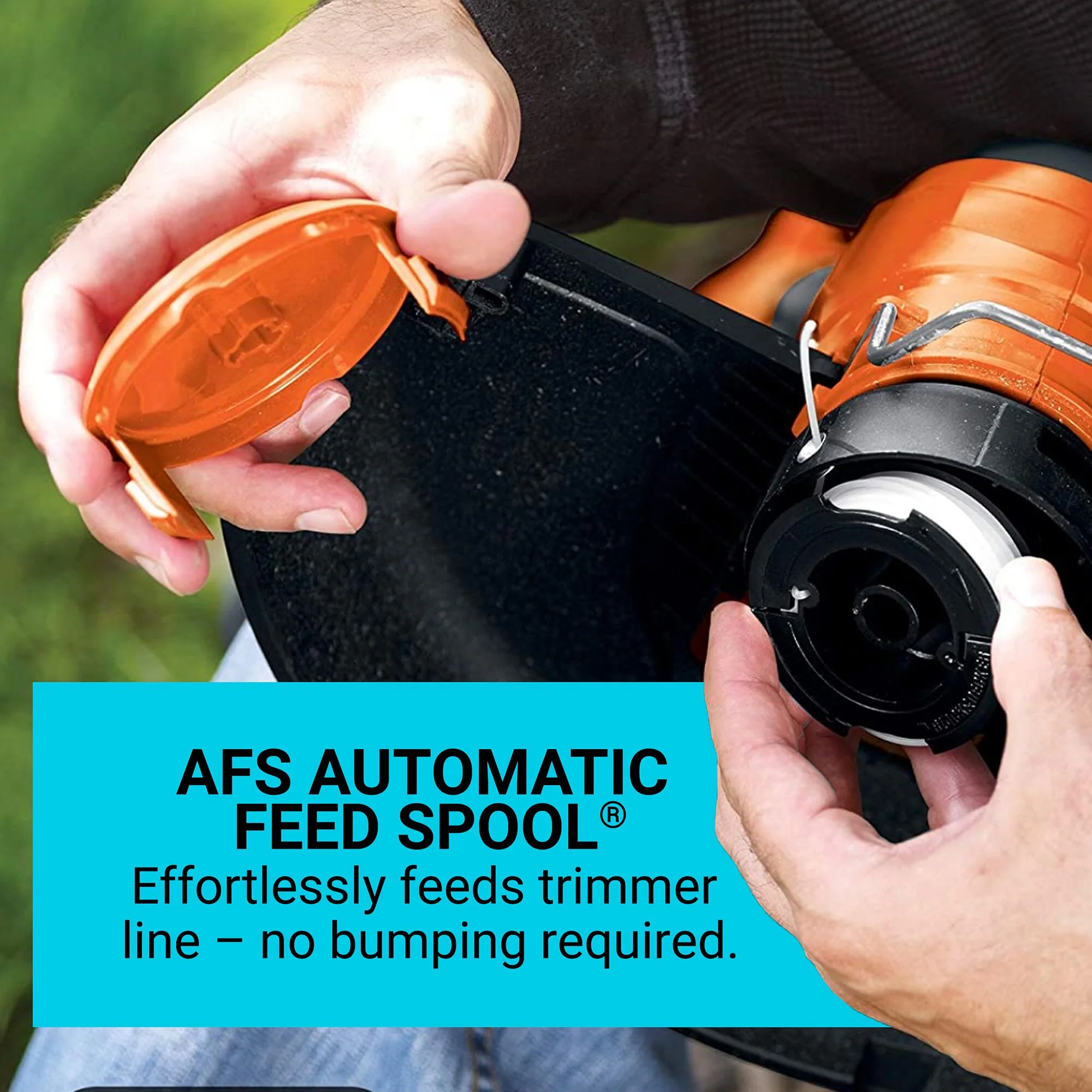 BLACK+DECKER 20V MAX* Lithium 12 inch 3-in-1 Compact Mower, MTC220 - Image 8