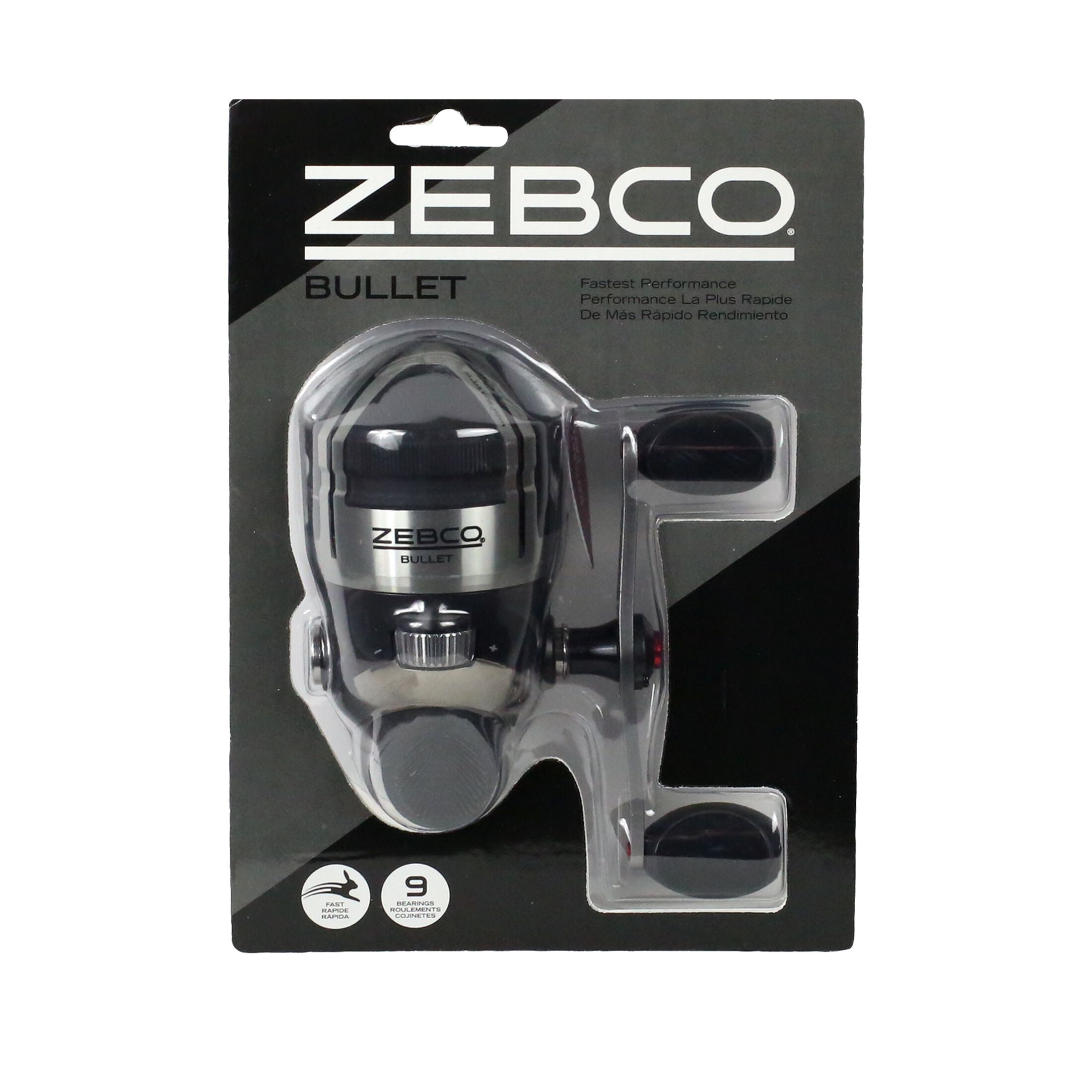 Zebco Bullet Spincast Fishing Reel, 8+1 Ball Bearings with an Ultra Smooth 5.1:1 Gear Ratio and Revolutionary ZeroFriction Dual-Bearing Supported Pick-Up Pin (Clam Packaging) - Image 2