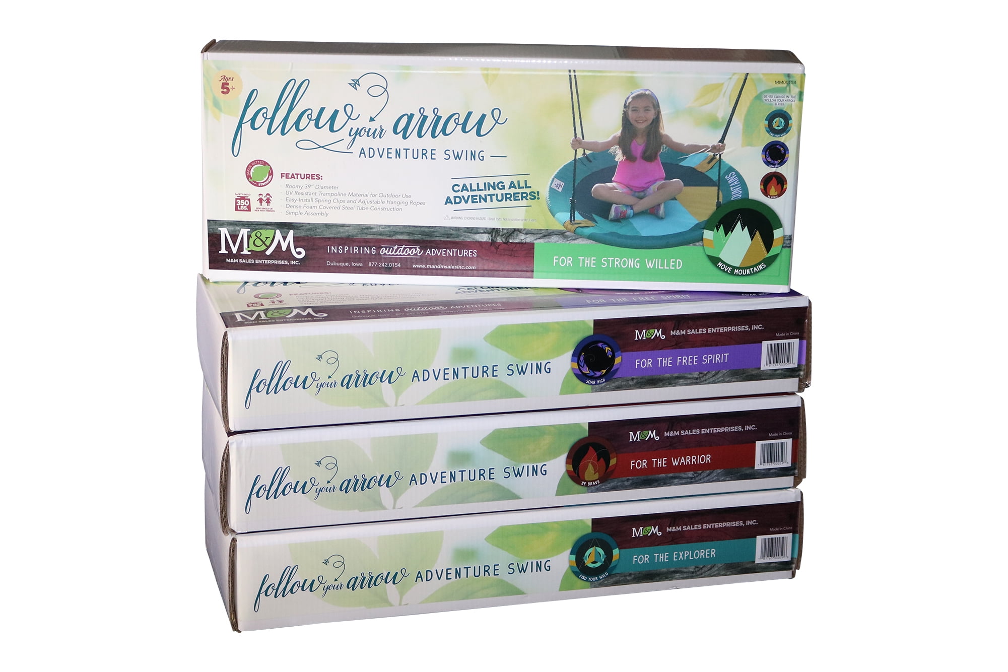 M&M Sales Enterprises Inc Move Mountains Adventure Mat Swing - Image 6