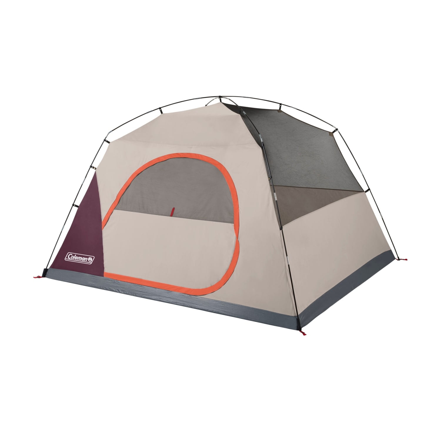 Coleman 6-Person Skydome Camping Tent, Blackberry - Image 6