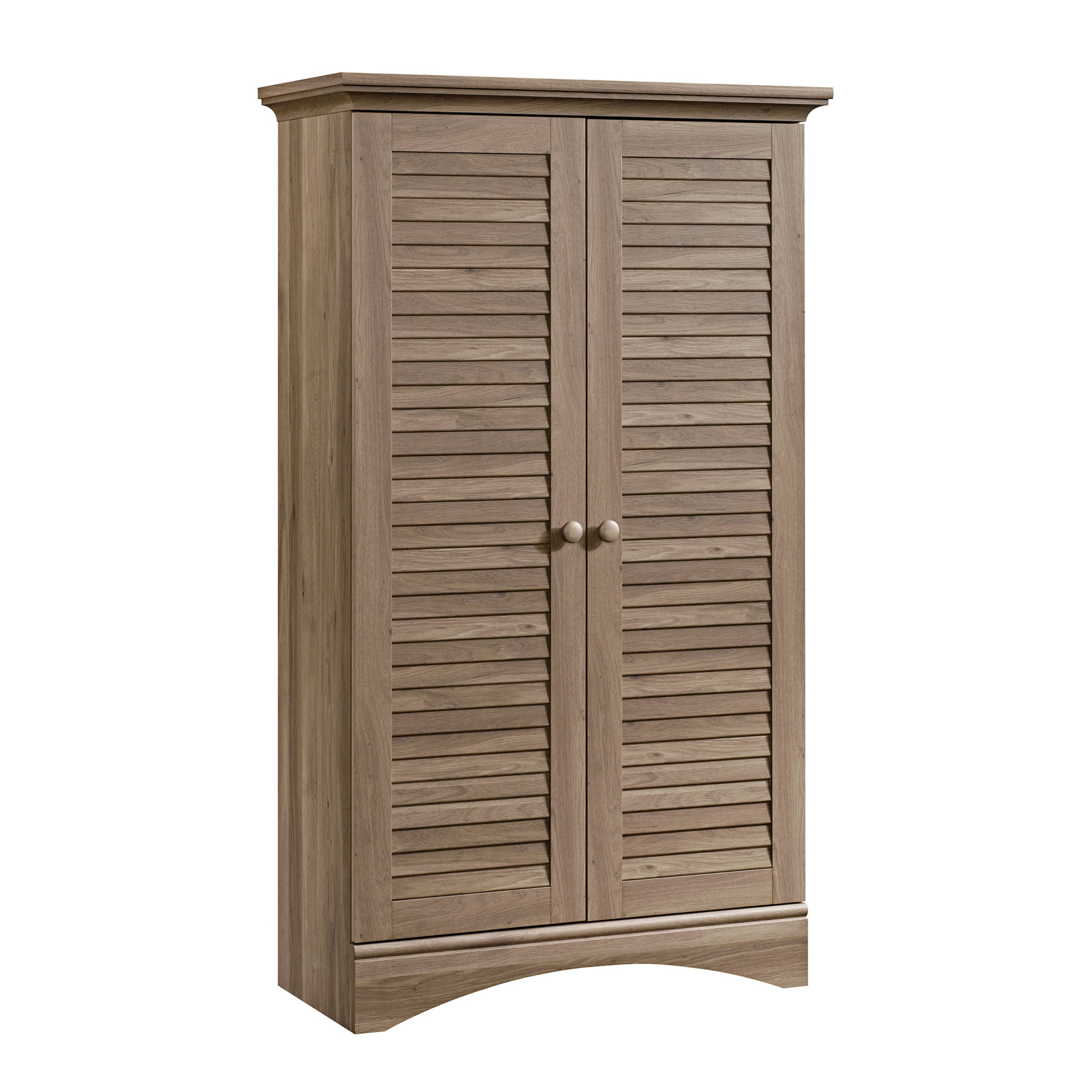 Sauder Harbor View Storage Cabinet, Salt Oak Finish - Image 3