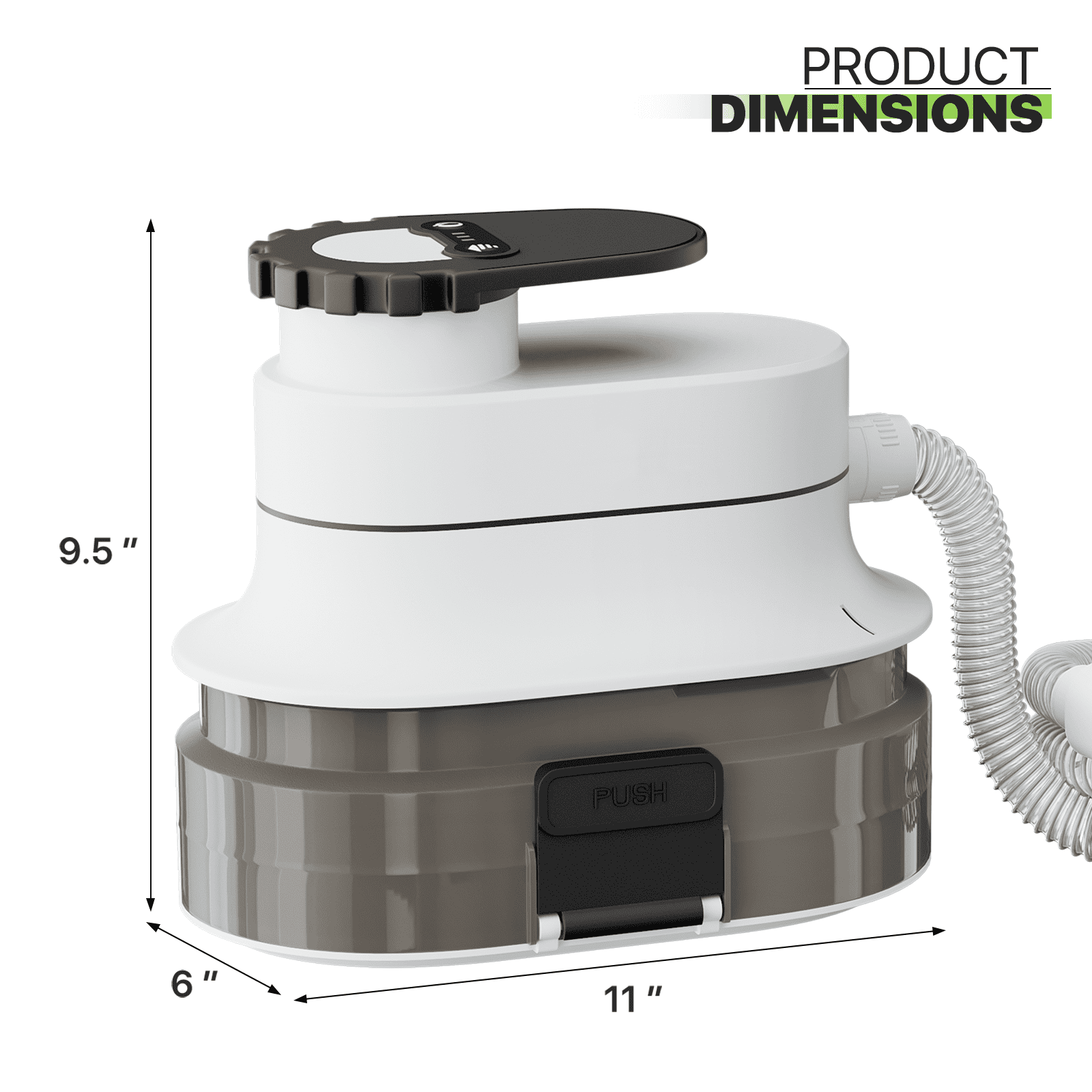 Magshion Pet Grooming Kit & Vacuum Suction 99% Pet Hair, Dog Grooming Kit with 6 Professional Grooming Shedding Tools for Dogs Cats and Other Animals, Black - Image 7