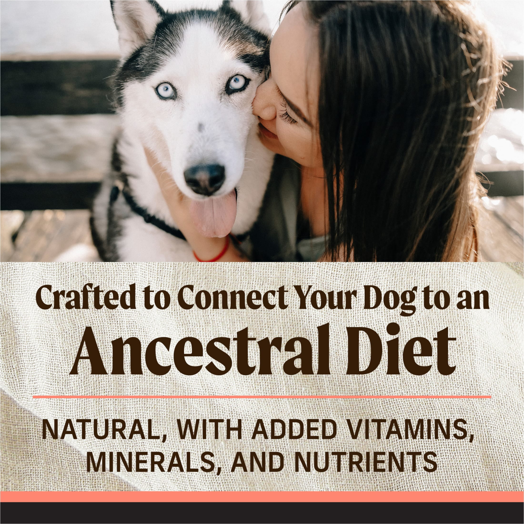 Merrick Backcountry Grain Free Dry Adult Dog Food, Kibble With Freeze Dried Raw Pieces, Pacific Catch With Salmon, 20.0 lb. Bag - Image 2