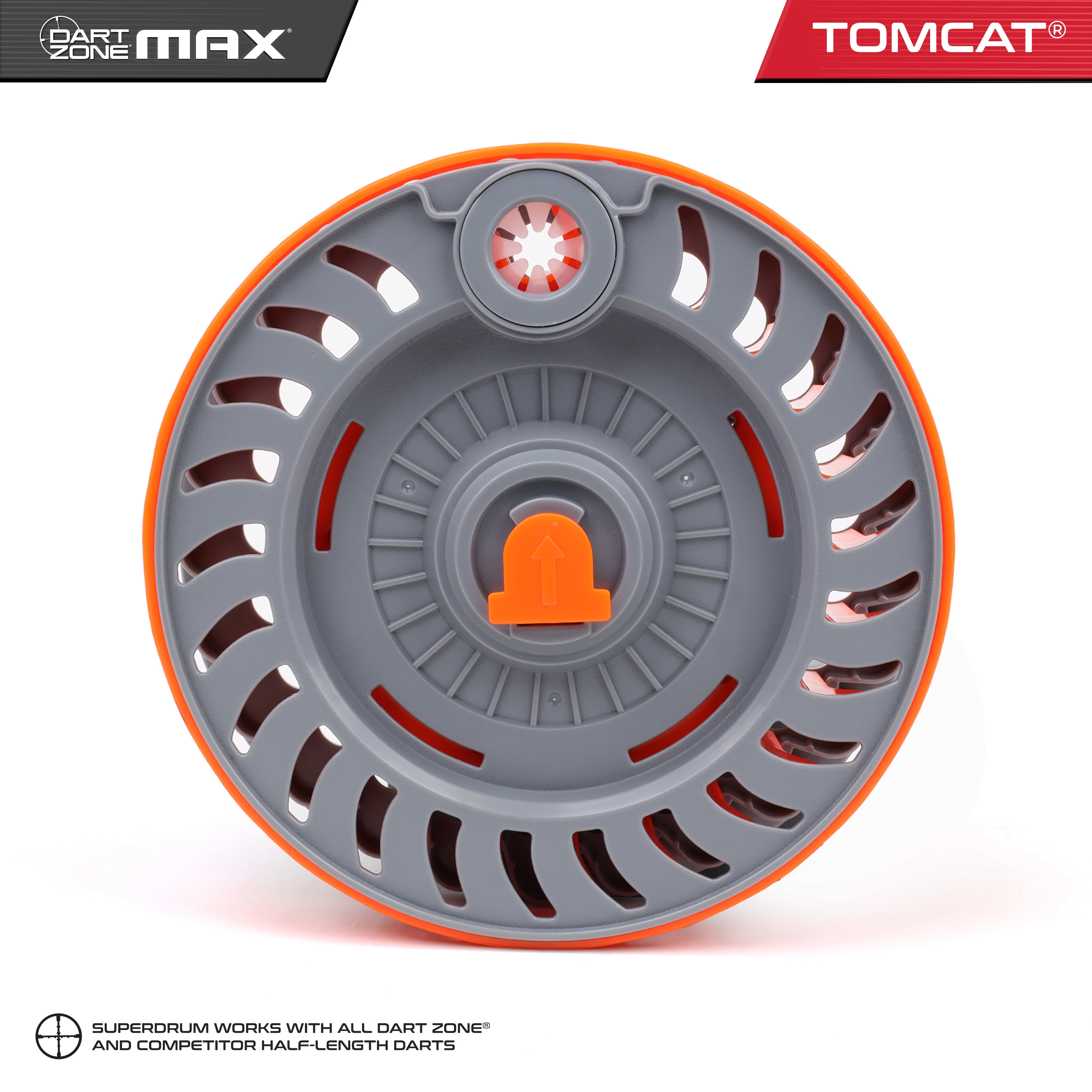 DART ZONE Max Tomcat Ultimate Superdrum Dart Blaster 58-Piece Set - Image 4