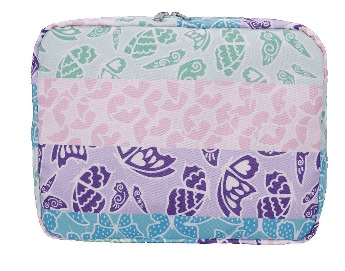 CRCKT 3 Piece Set Social Butterfly 21-inch Softside with Packing Cube and Luggage Tag, Pink Social Butterfly - Image 5