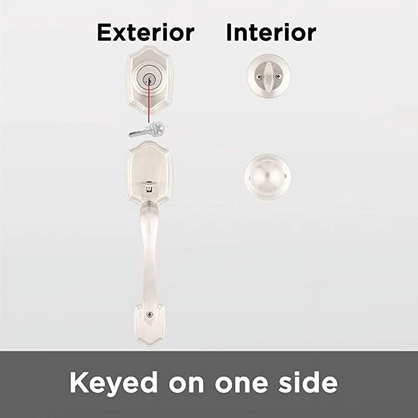 Belleview Handle set with Polo Knob - 687 Series with Smartkey - Complete Set - Image 2