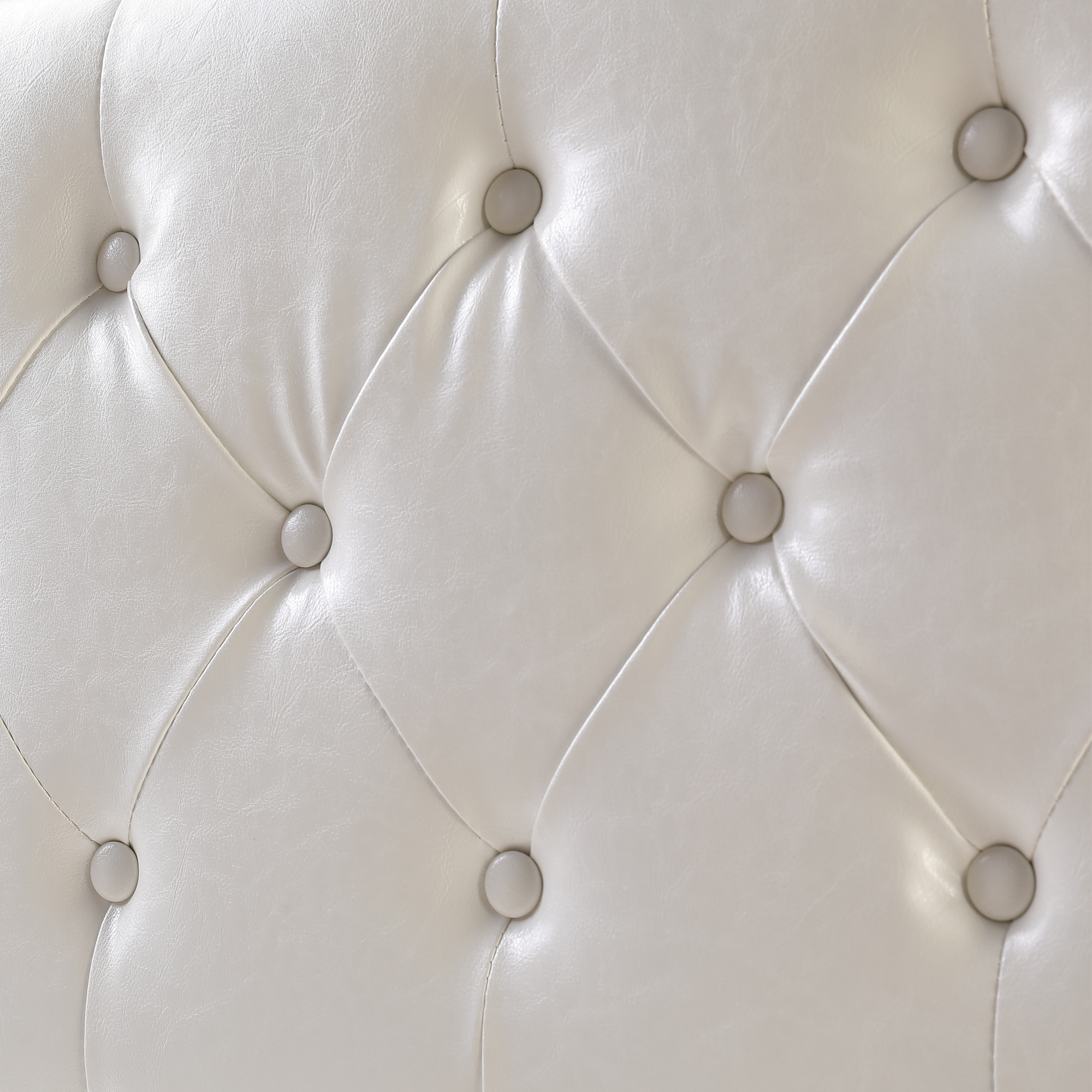 Homfa King Size Storage Bed with 3 Drawers, PU Leather Upholstered Bed with Shelving and Charging , White - Image 10