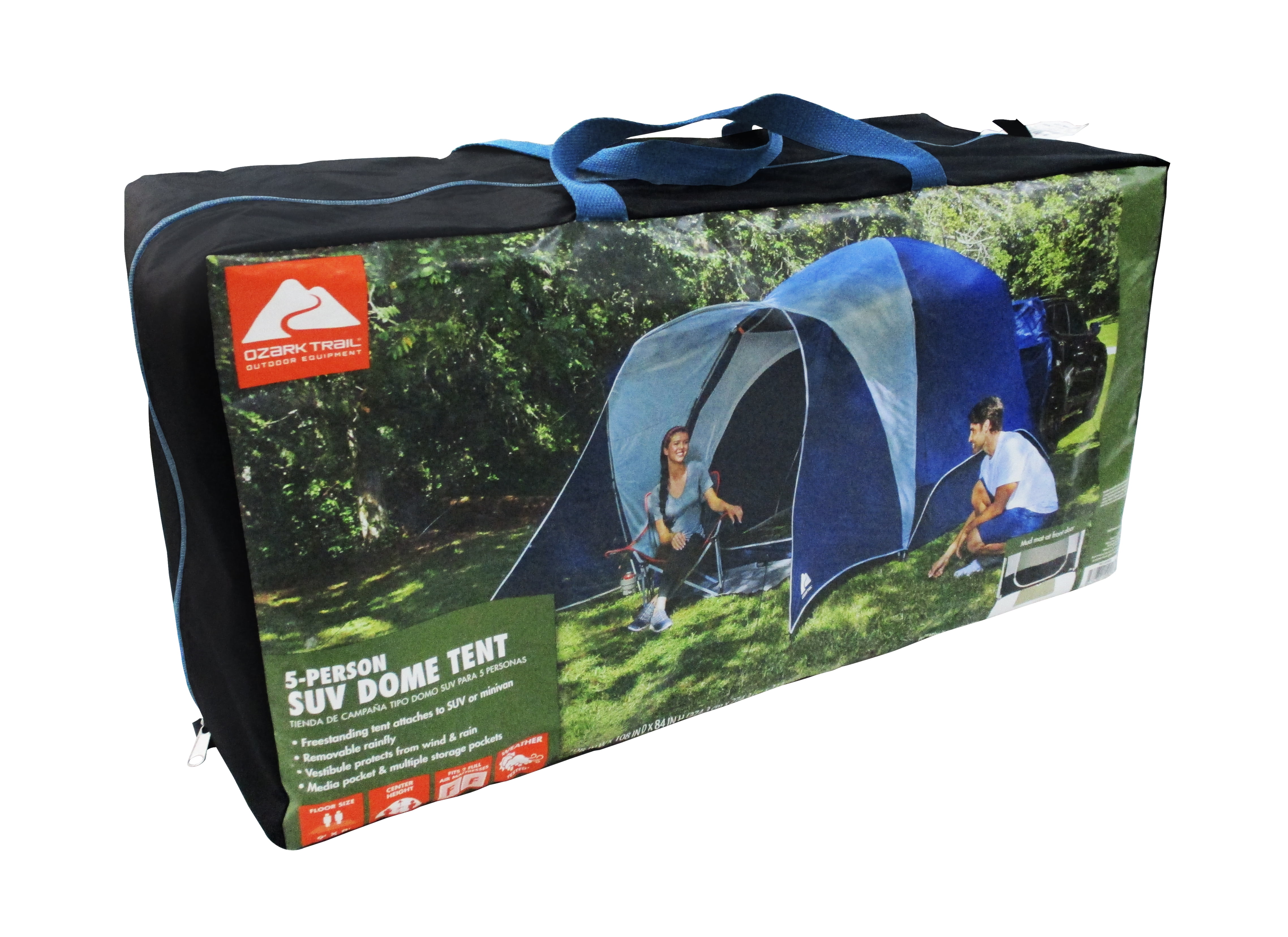 Ozark Trail, 5-Person SUV Dome Tent, 9' x 9' x 84”, 23.7 lbs - Image 5