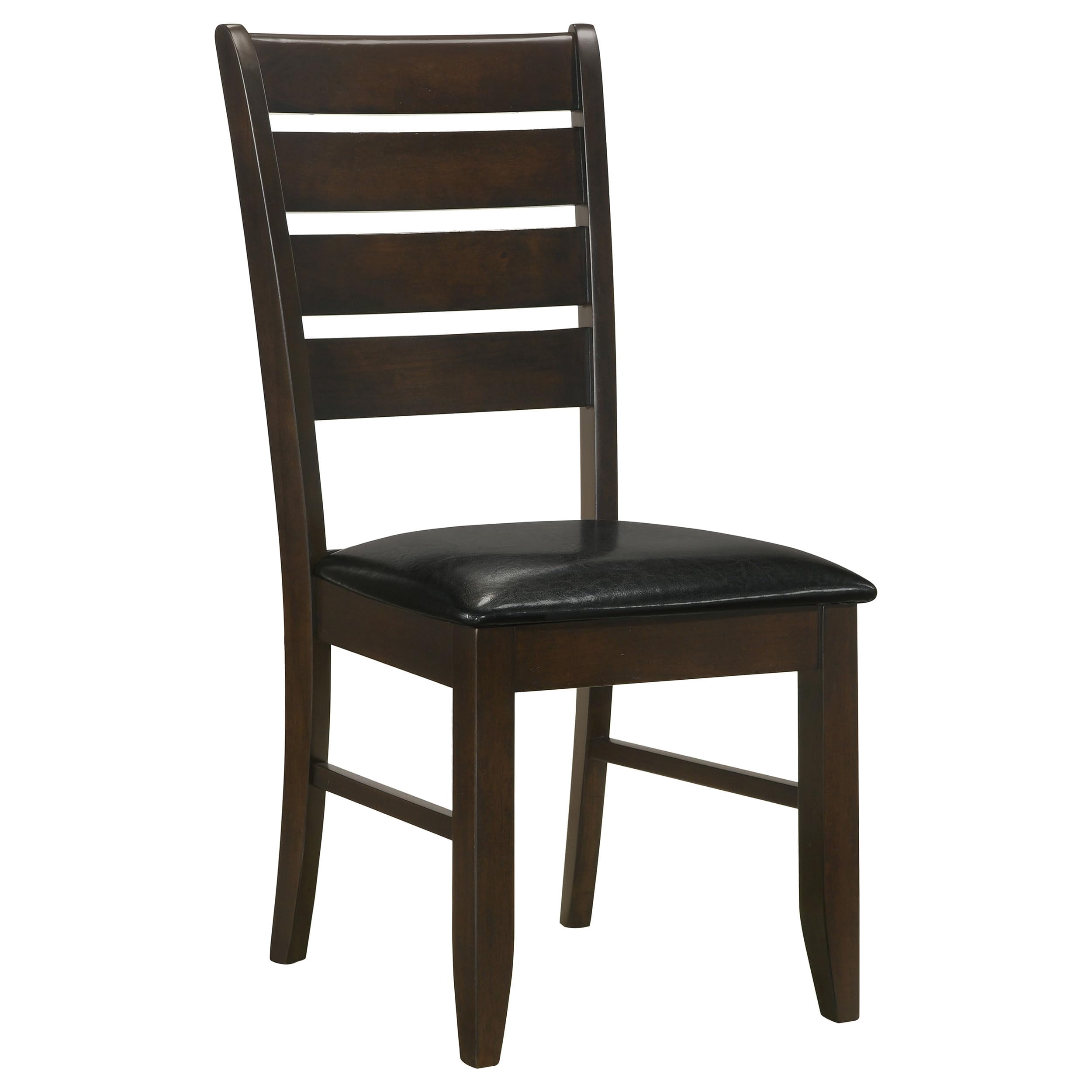 Dalila Wood Dining Side Chair Cappuccino (Set of 2) - Image 2