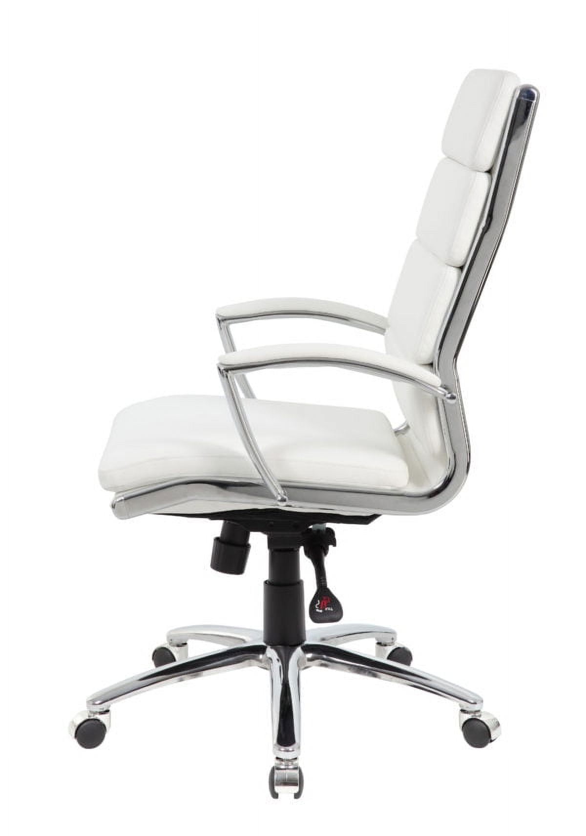 Boss Office Products Executive CaressoftPlus Chair with Metal Chrome Finish - Image 2