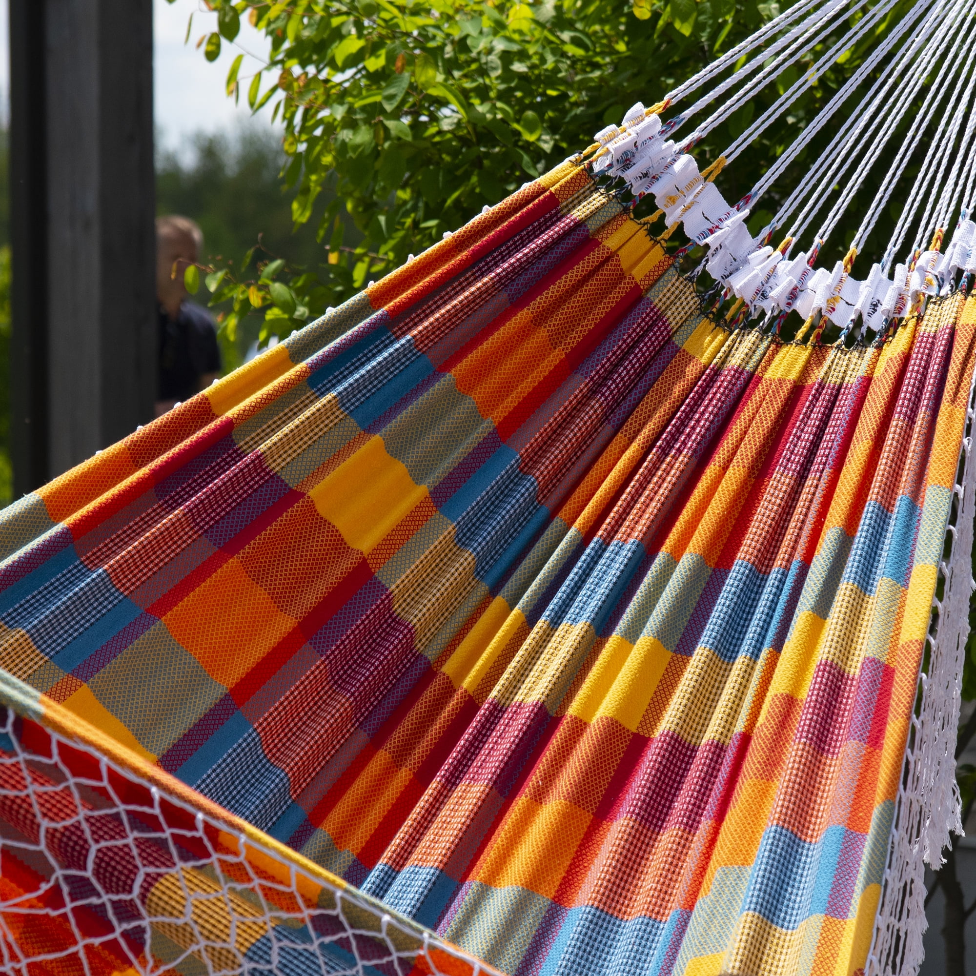 Authentic Brazilian Tropical Hammock - Double (Carnival) - Image 4