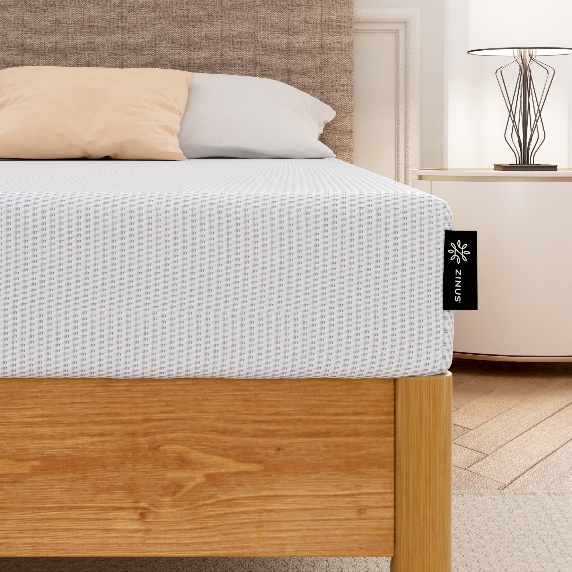 Zinus Calm 6" Twin Tight Top Cooling Gel Memory Foam Mattress, Pressure Relieving - Image 2