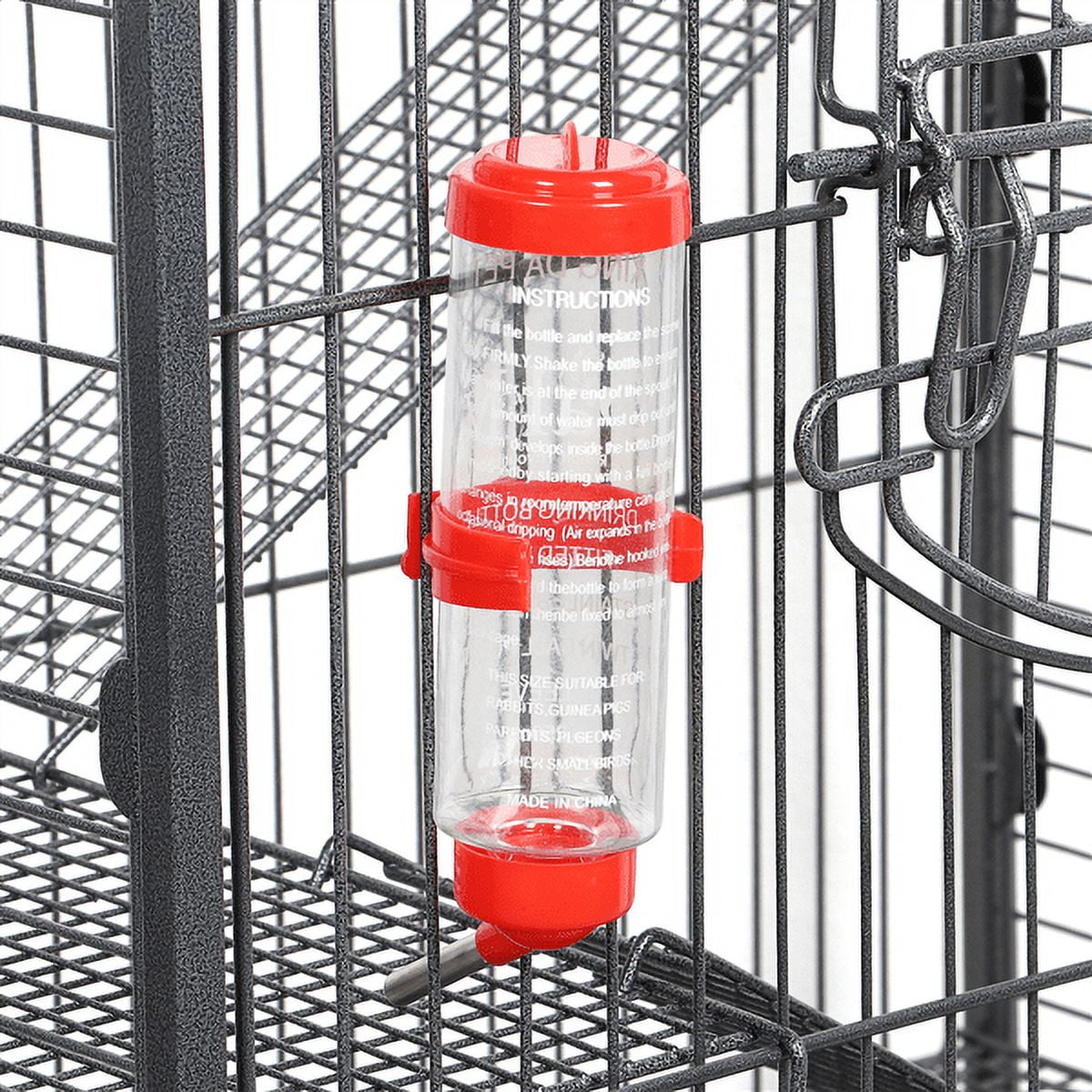 Renwick Metal Ferret and Small Animal Cage, Black, 37'' - Image 9