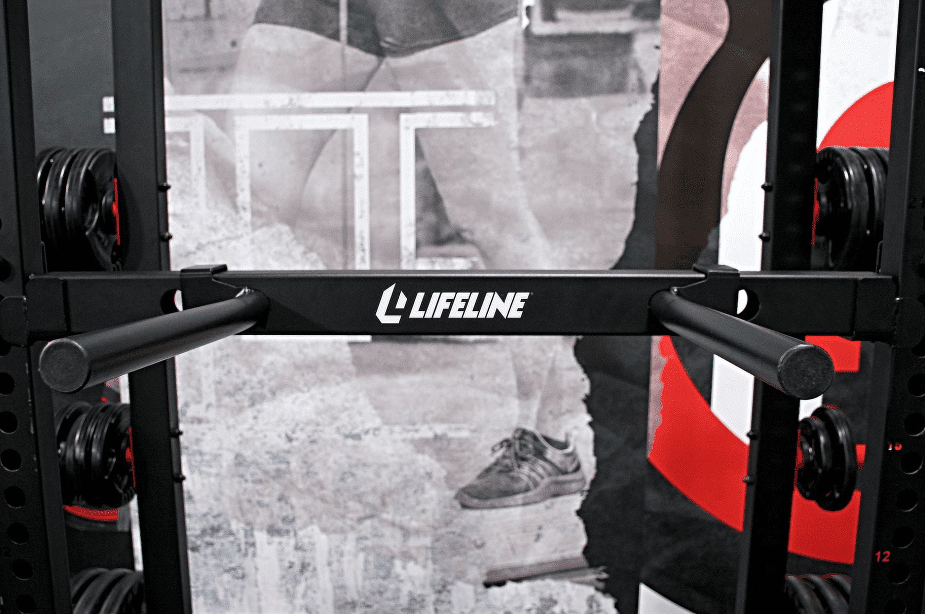 Lifeline Fitness Pro Half Rack C1 Dip Station - Image 3