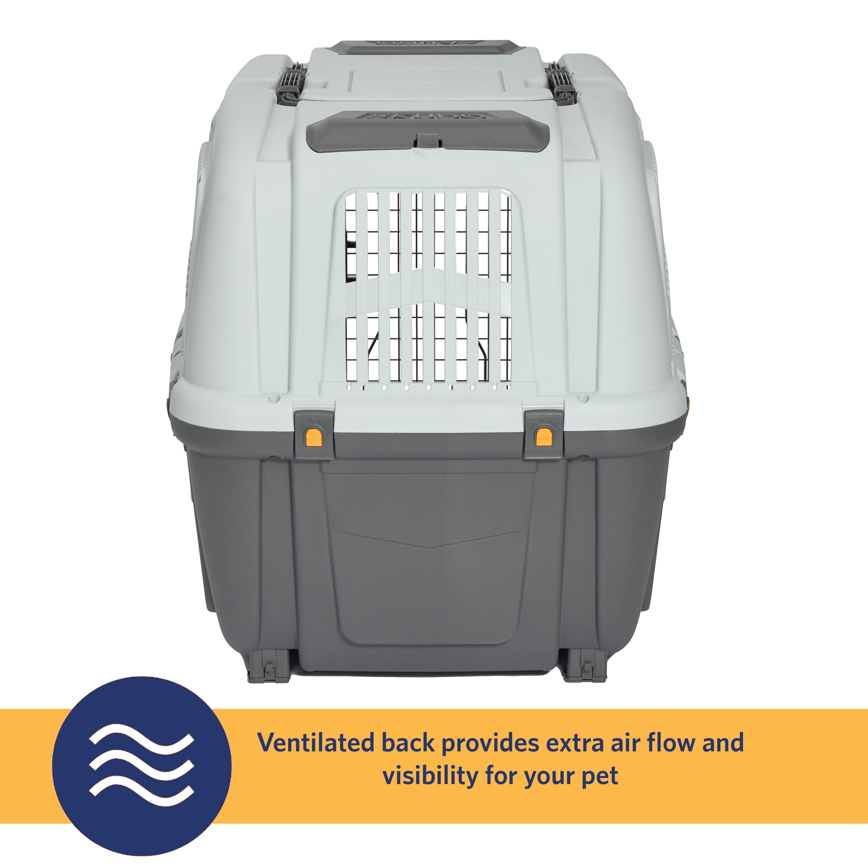 MidWest Homes for Pets Skudo 42’’ Plastic Carrier, Ideal for Large Dogs with a Weight of 71-90 Lb - Image 7