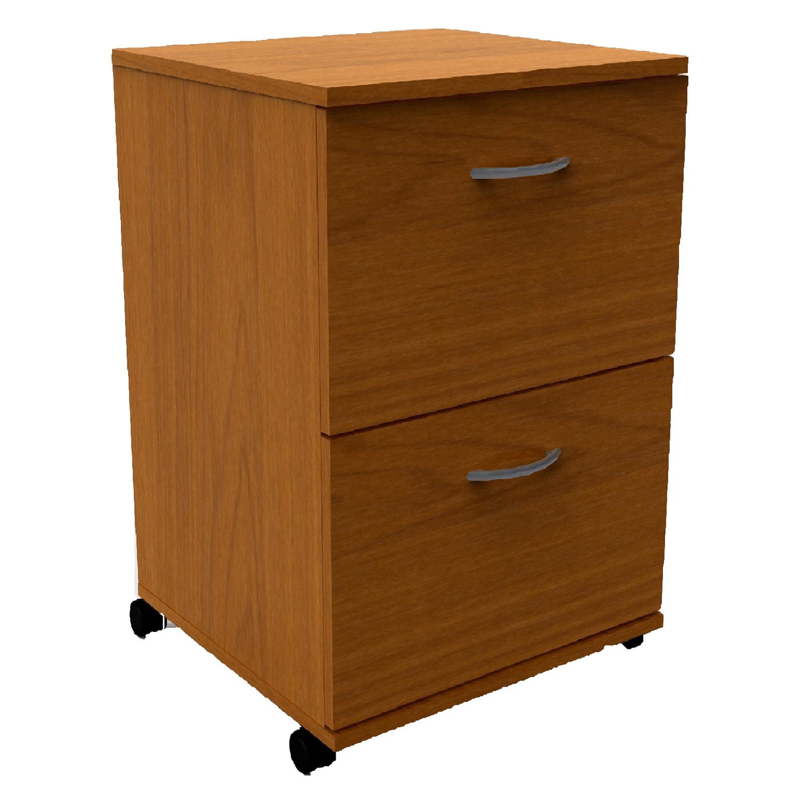 Nexera Pablo 2-Drawer Mobile Laminate Filing Cabinet, Cappuccino - Image 6