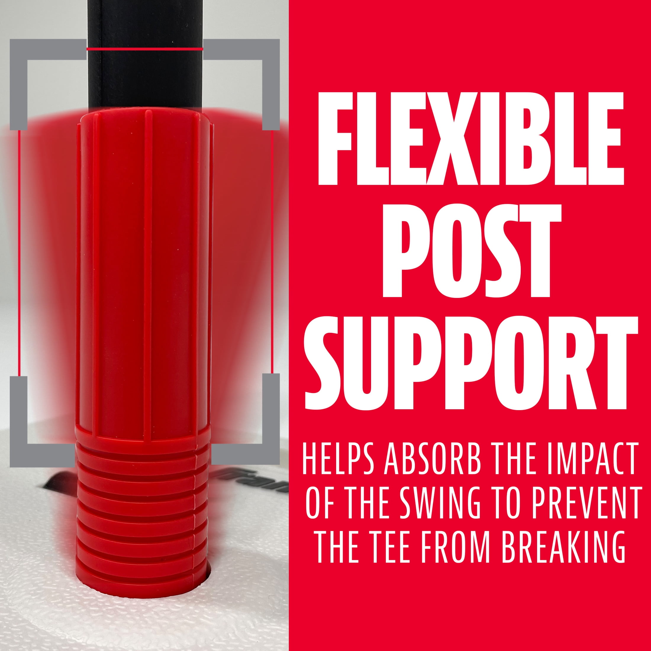 Franklin Sports MLB Kids Teeball Set - Batting Tee, Rebounder Net + Bases - Image 2