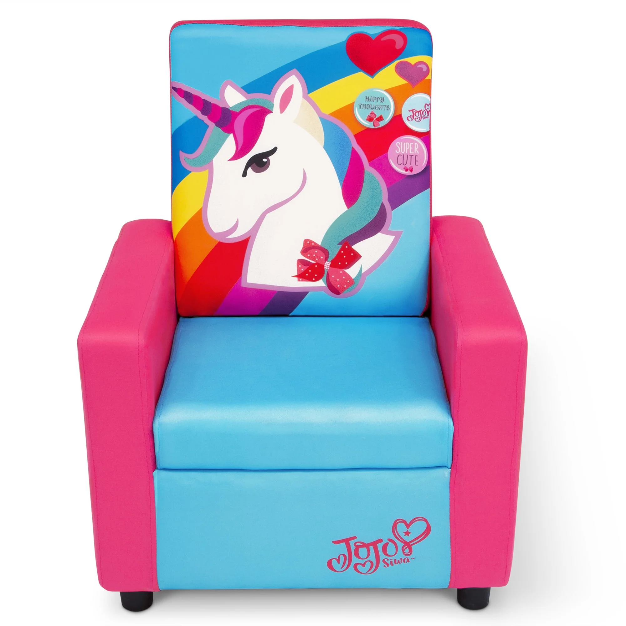 JoJo Siwa Youth High Back Upholstered Chair by Delta Children - Image 6