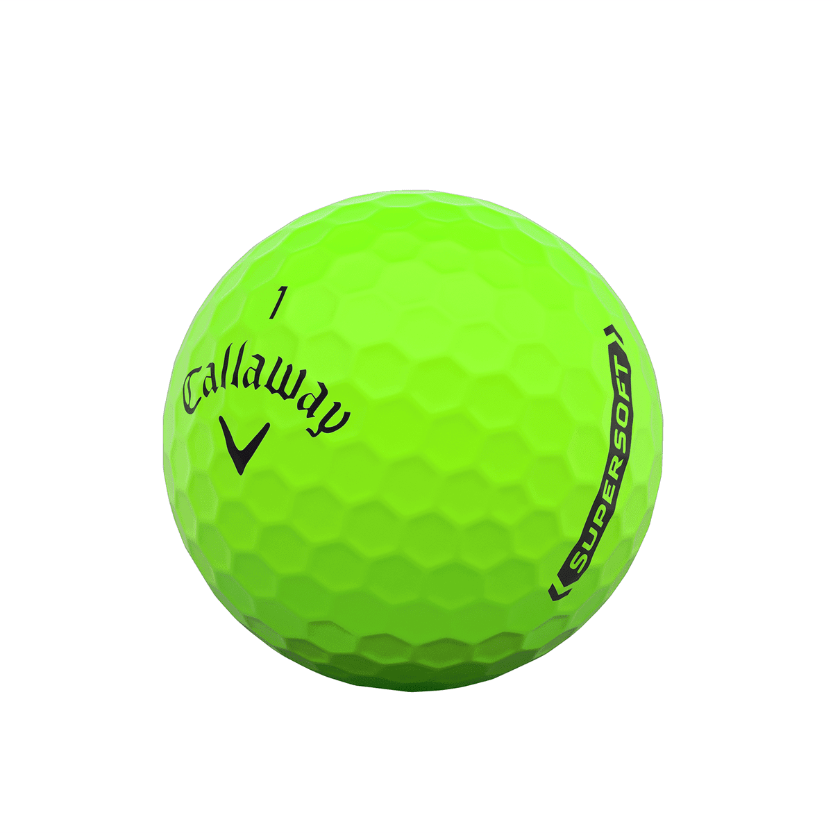 Callaway Supersoft 2021 Golf Balls, Matte Green, 12 Pack - Image 4