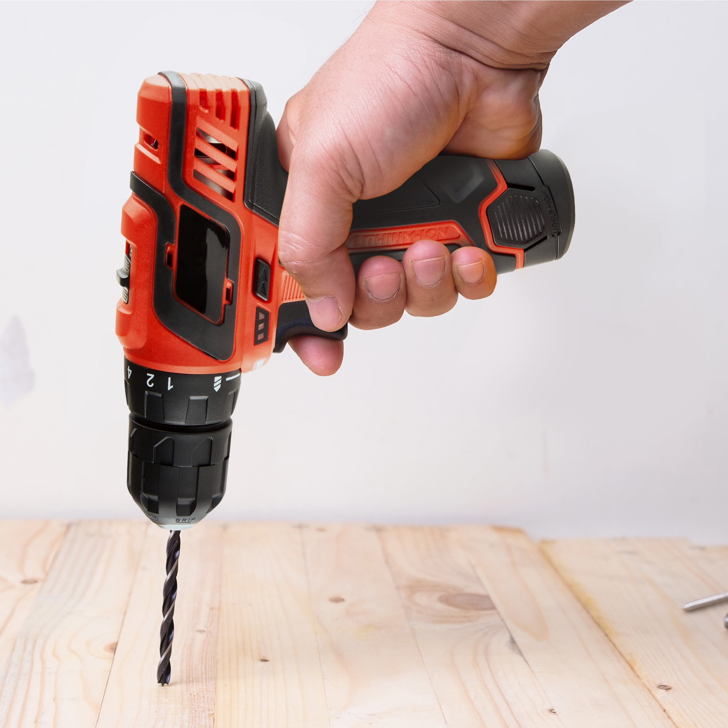 Stalwart 75-Piece 12V Cordless Drill Accessories Set with LED Flashlight - Image 3