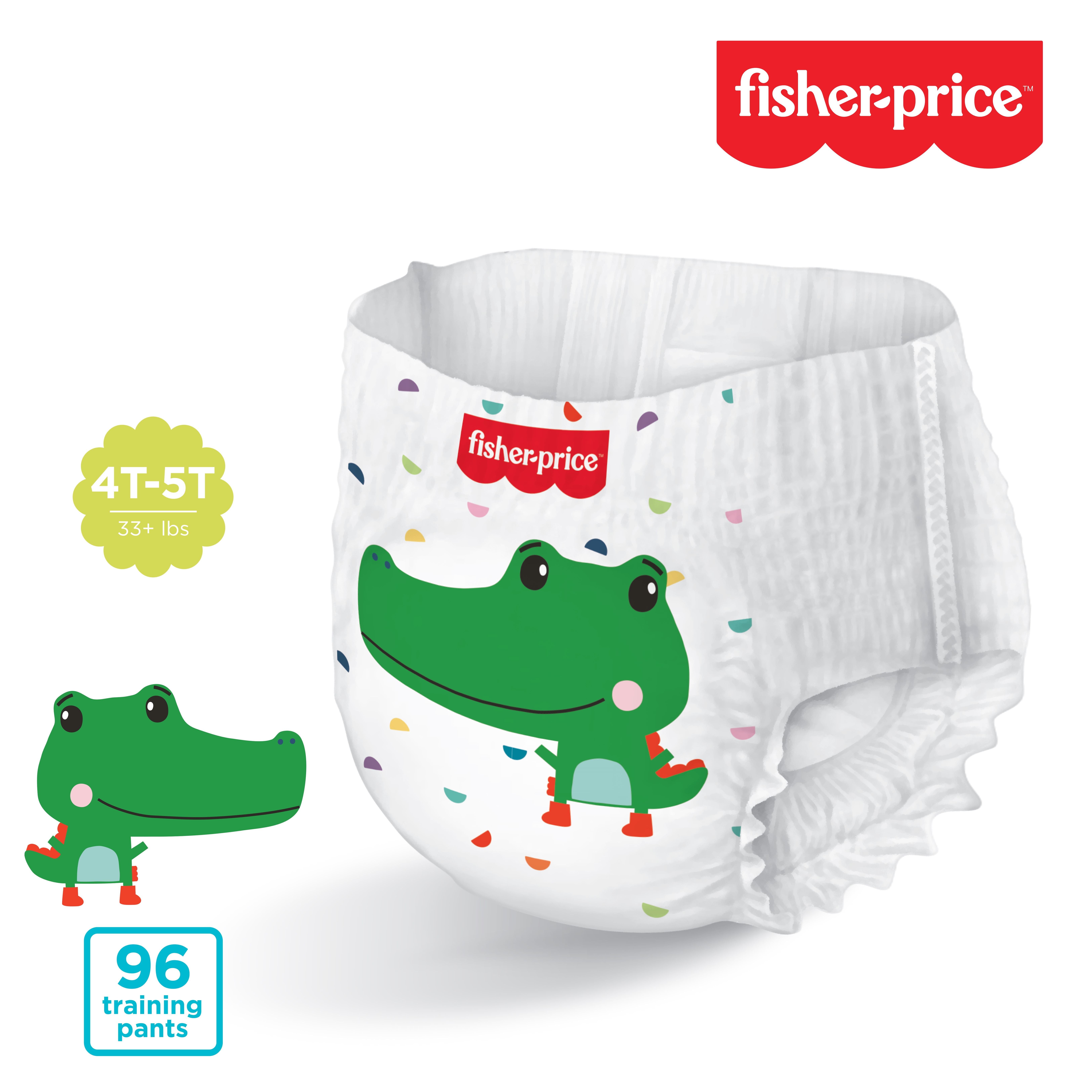 Fisher-Price Boys Pull-up Potty Training Pants for Toddlers, 4T-5T, 96 Count - Image 2