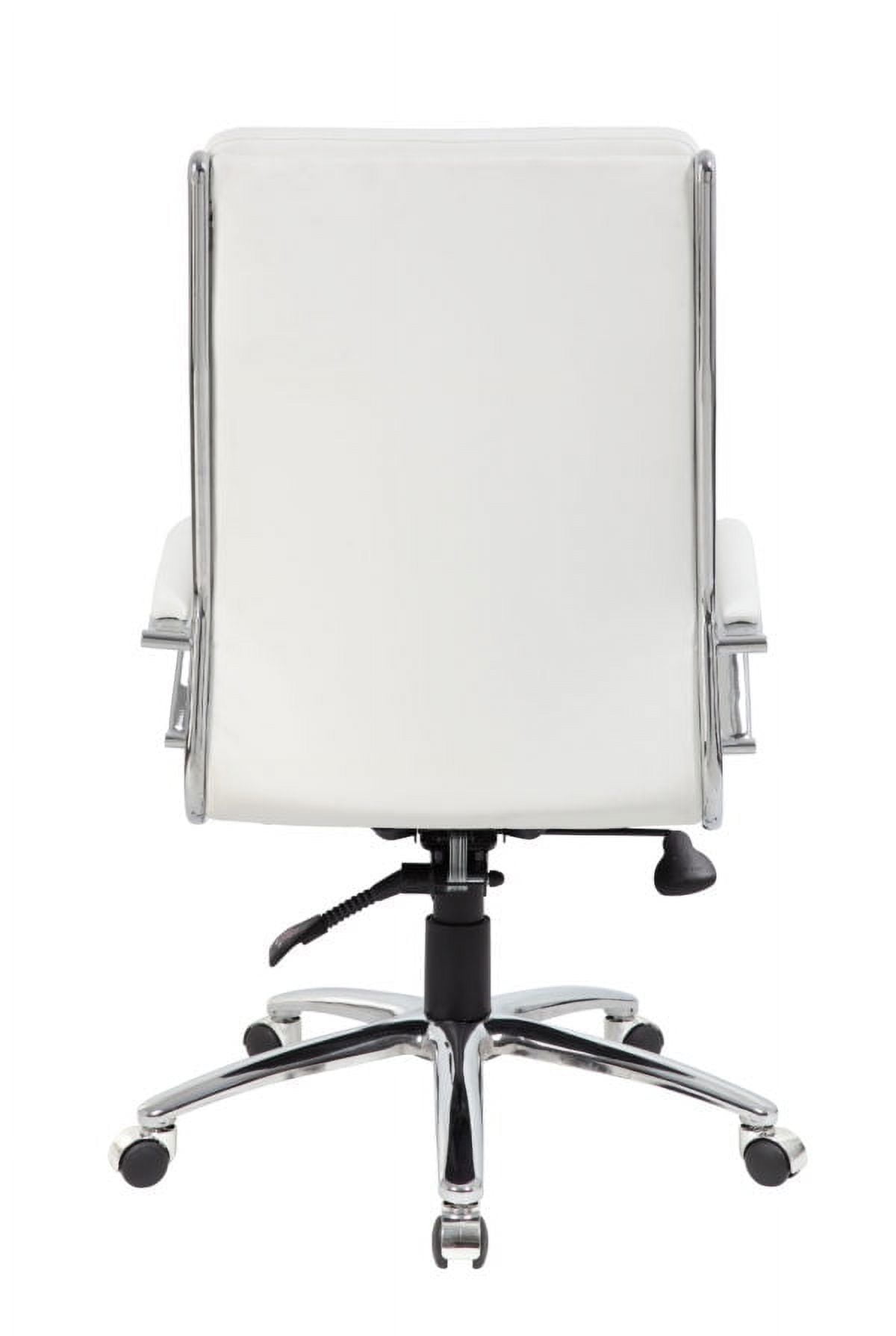 Boss Office Products Executive CaressoftPlus Chair with Metal Chrome Finish - Image 8