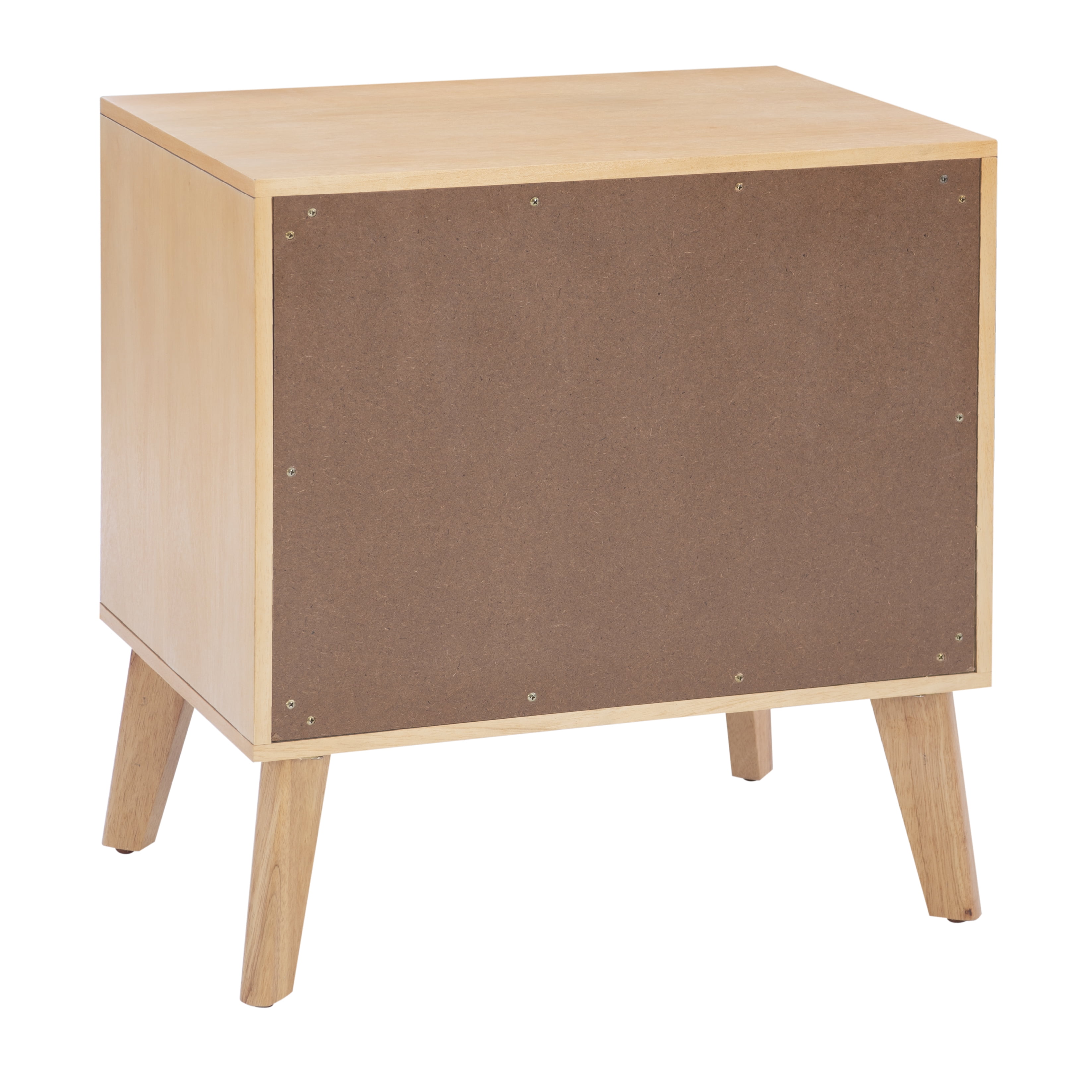 Powell Beelner 2-Drawer Nightstand, Natural Cane - Image 6