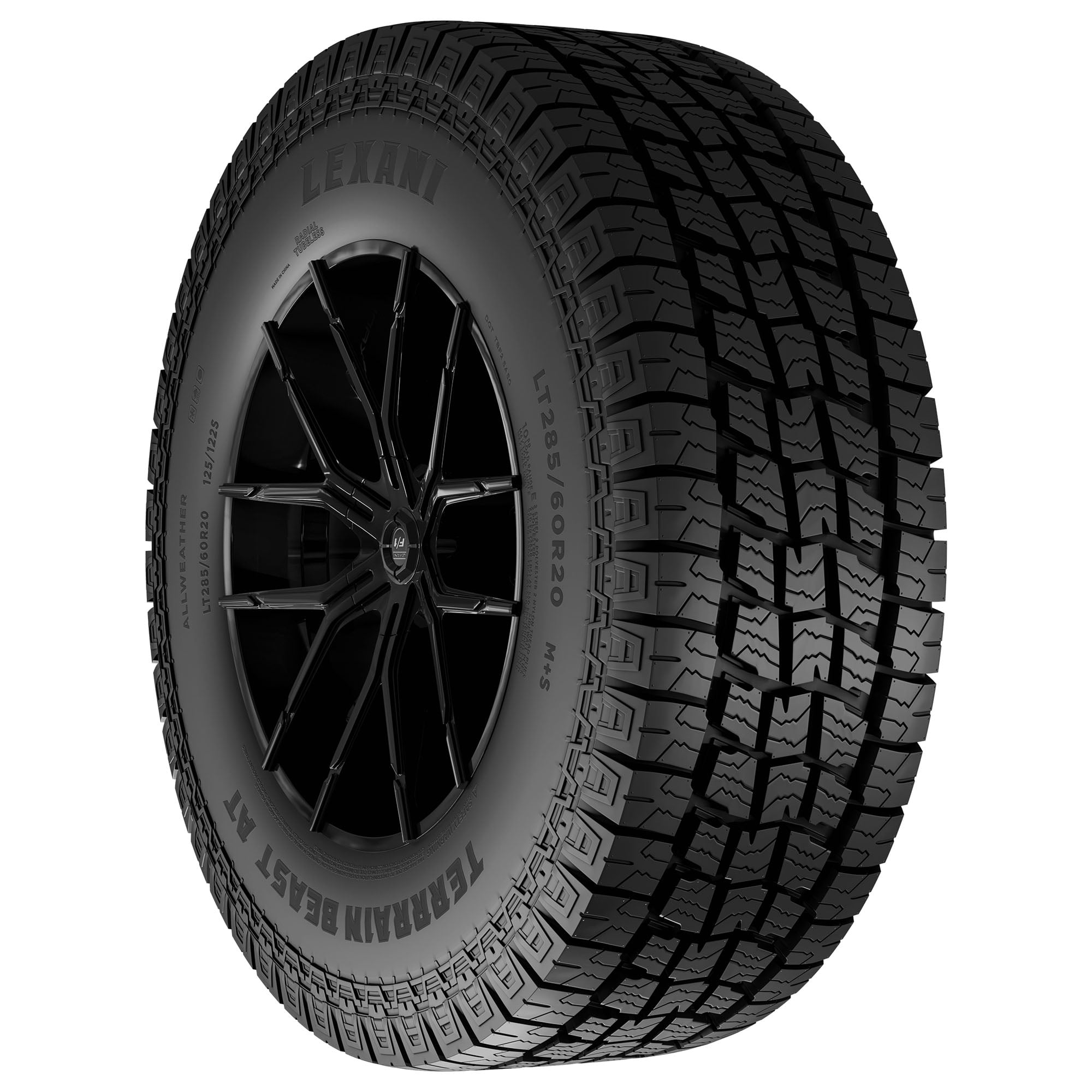 Lexani Terrain Beast AT All Terrain LT265/70R18 124/121S E Light Truck Tire - Image 6