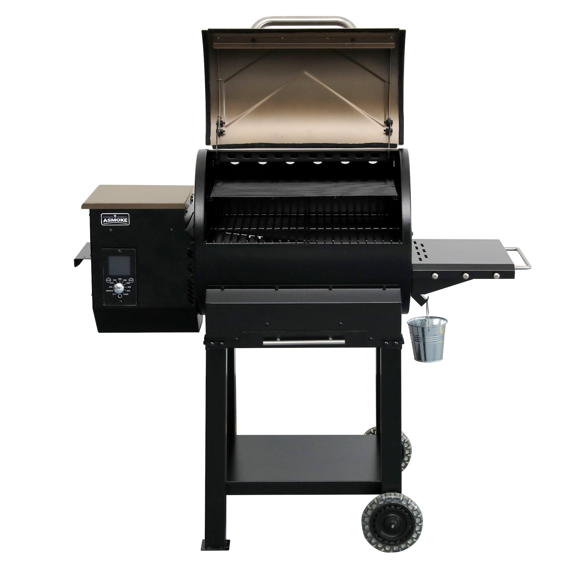 Asmoke AS550 Wood Pellet Grill Smoker 515 sq. in. Bronze - Image 6
